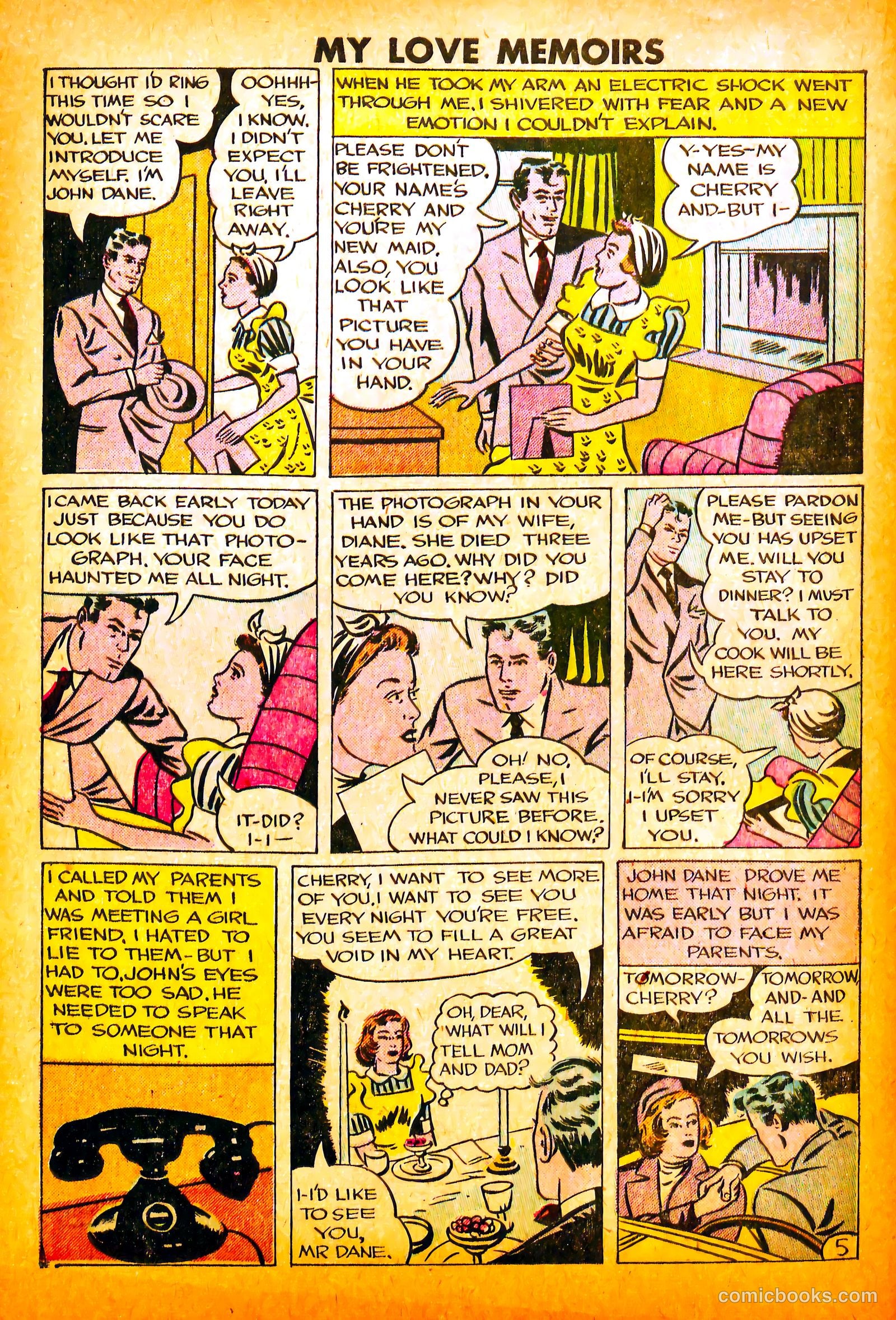 My Love Memoirs #11 (1950) — page 16 of 36