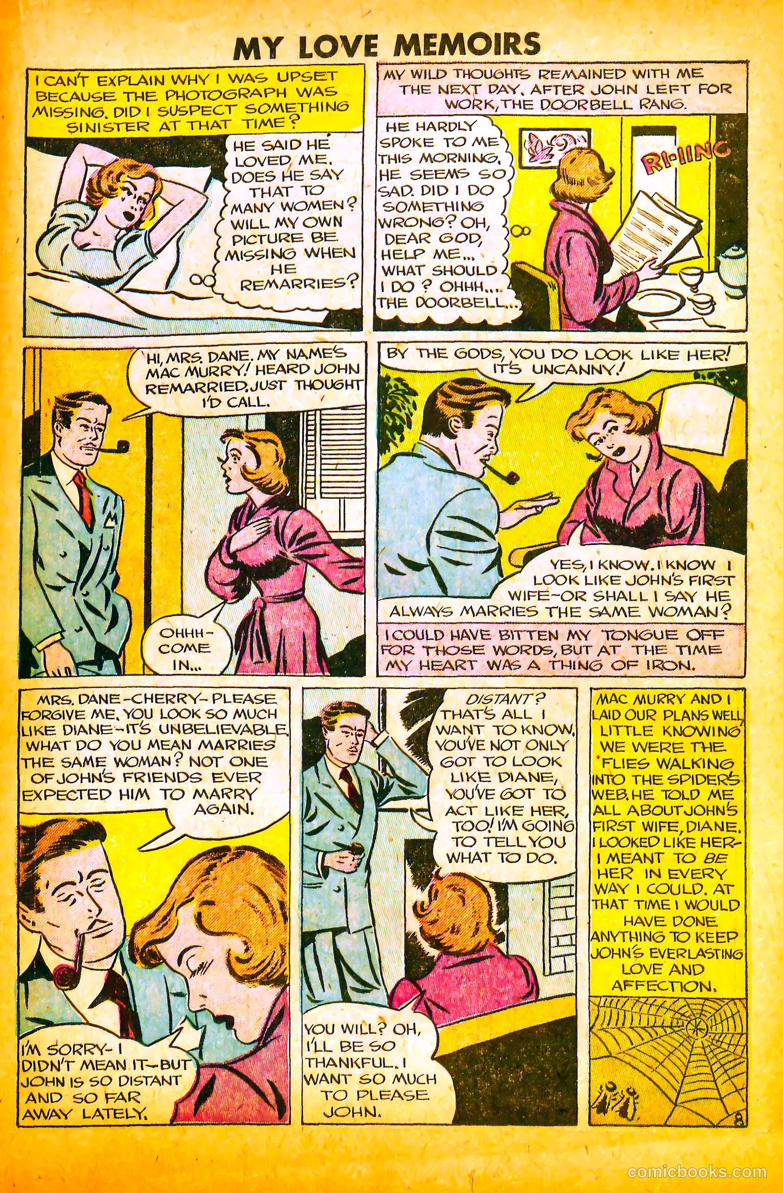 My Love Memoirs #11 (1950) — page 19 of 36