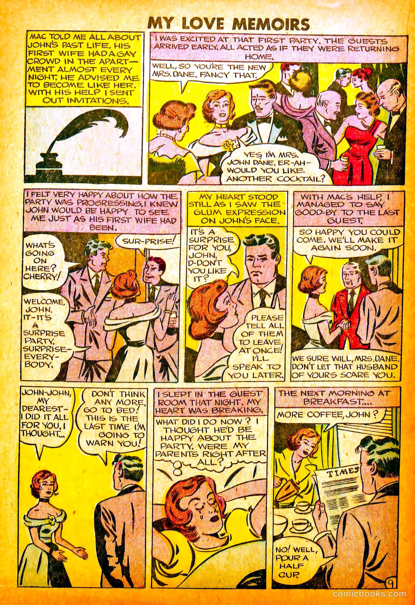 My Love Memoirs #11 (1950) — page 20 of 36