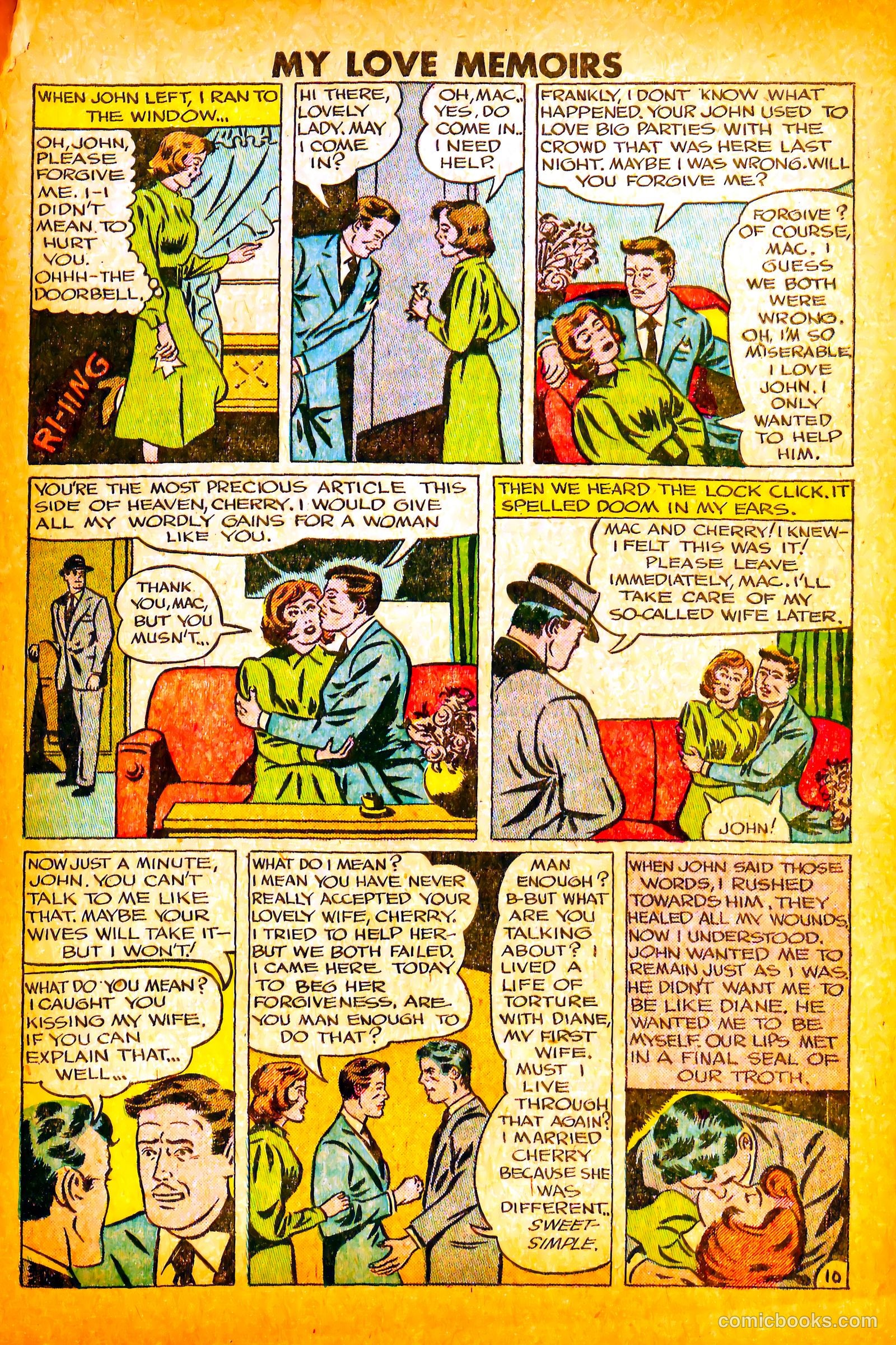 My Love Memoirs #11 (1950) — page 21 of 36