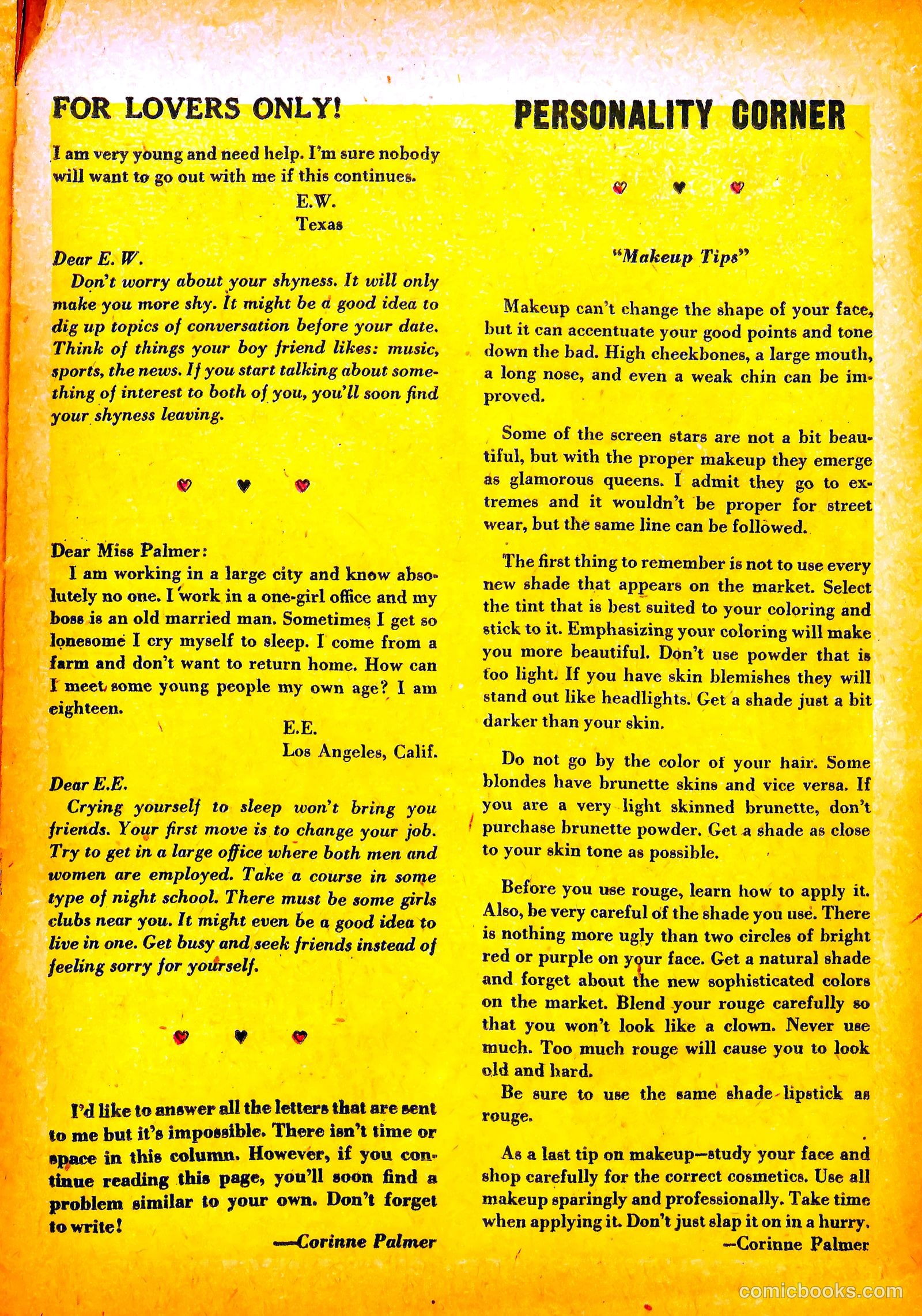 My Love Memoirs #11 (1950) — page 23 of 36