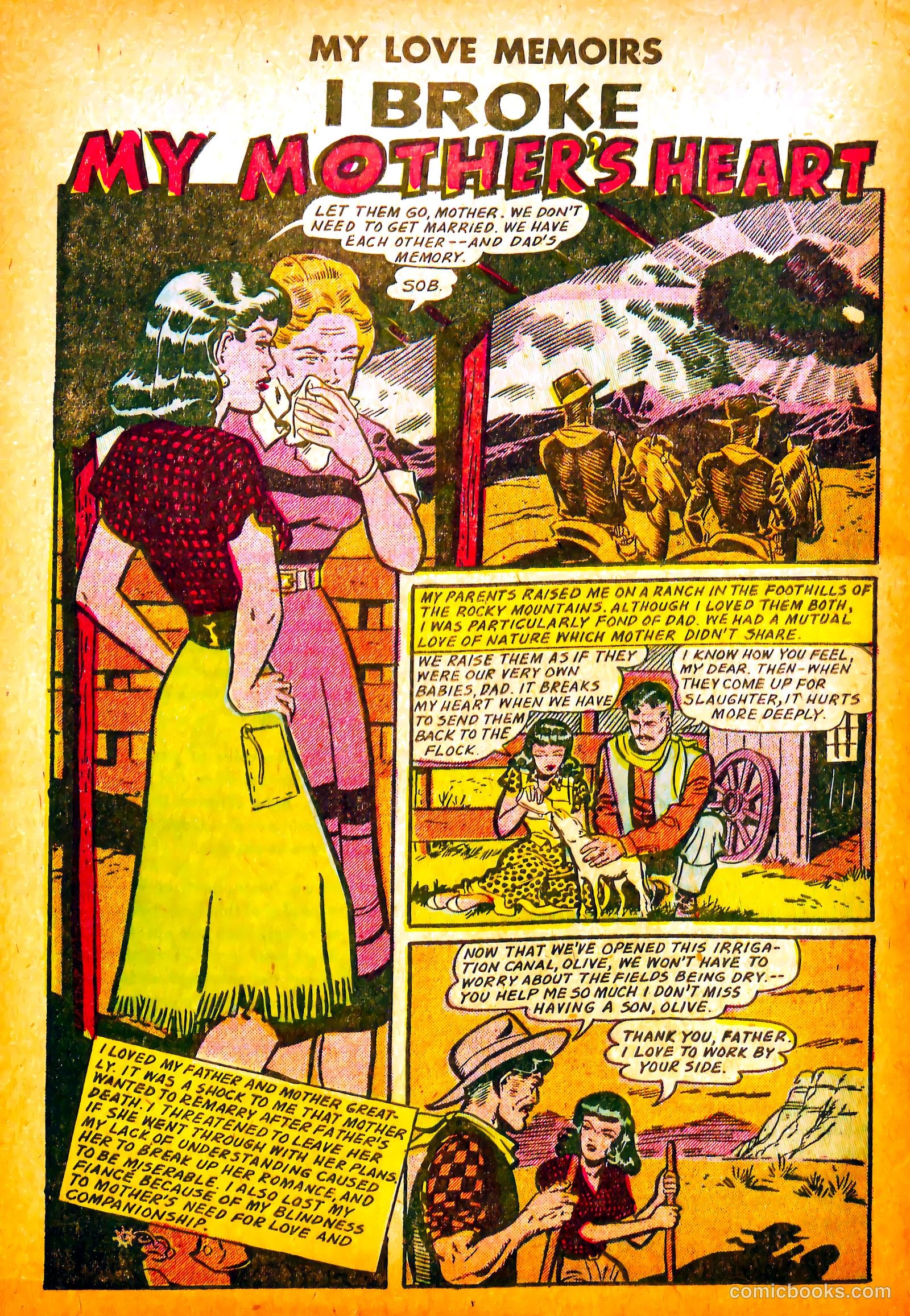 My Love Memoirs #11 (1950) — page 24 of 36