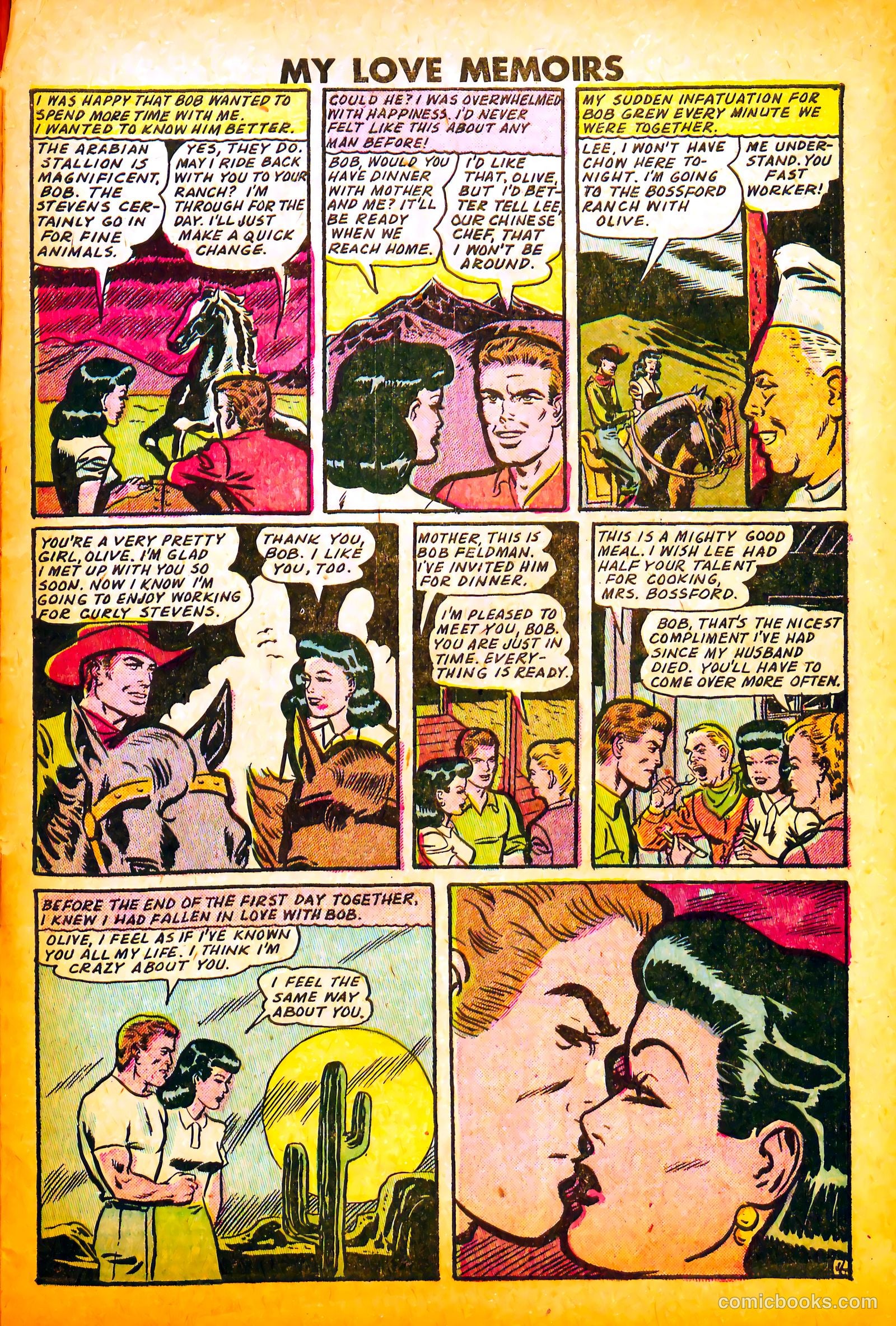 My Love Memoirs #11 (1950) — page 27 of 36