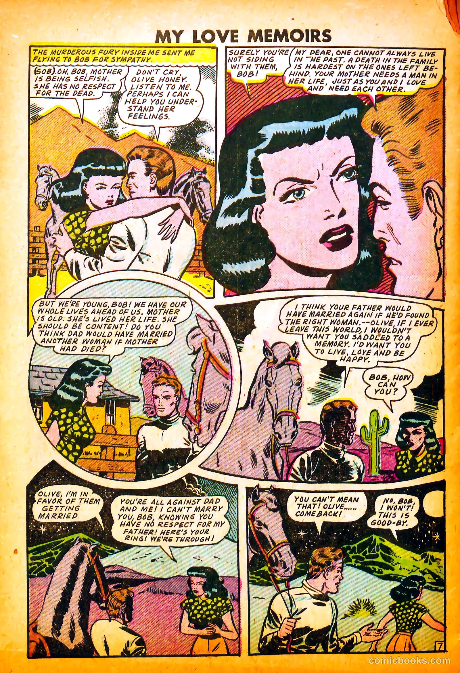 My Love Memoirs #11 (1950) — page 30 of 36