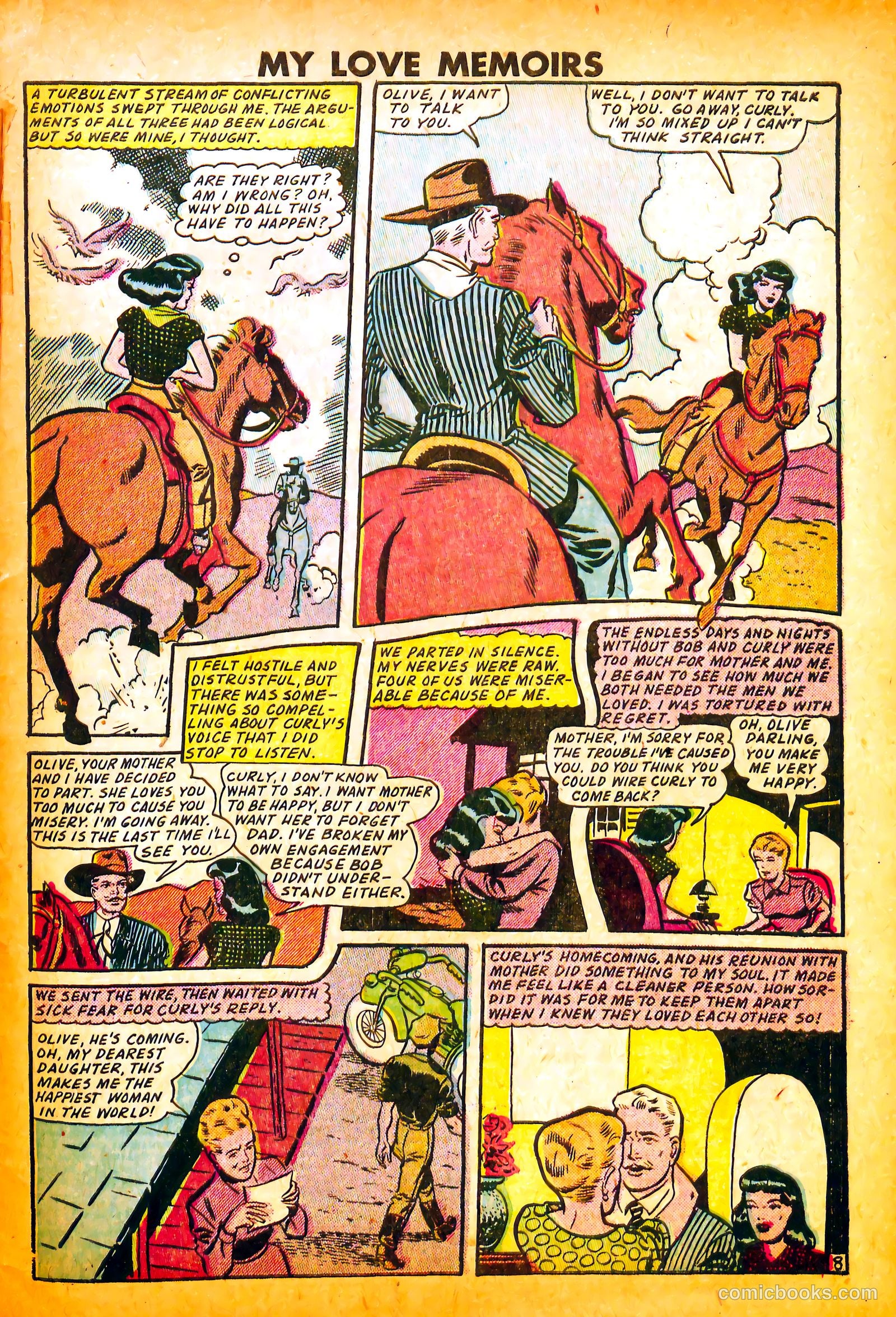 My Love Memoirs #11 (1950) — page 31 of 36