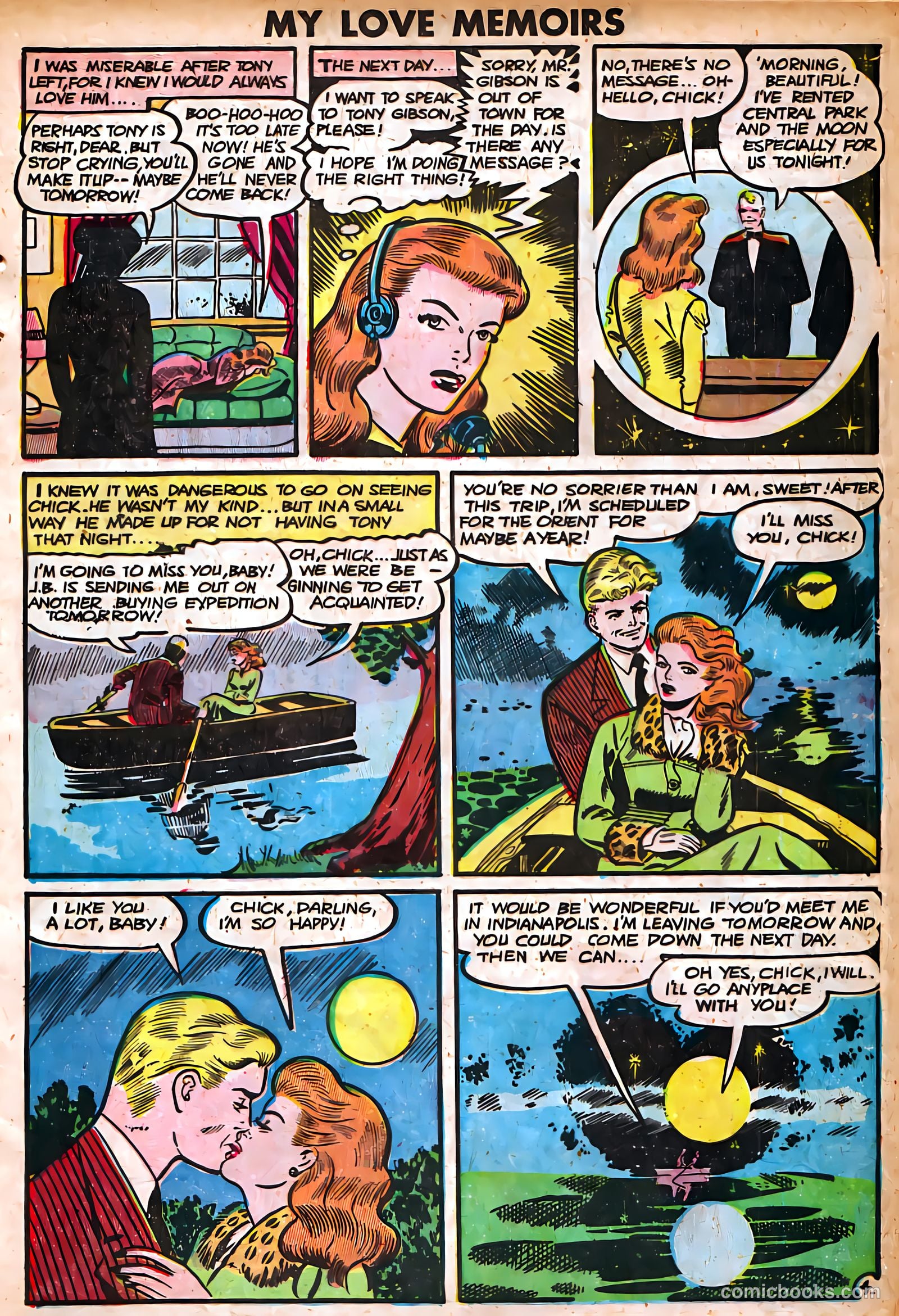My Love Memoirs #12 (1950) — page 4 of 34
