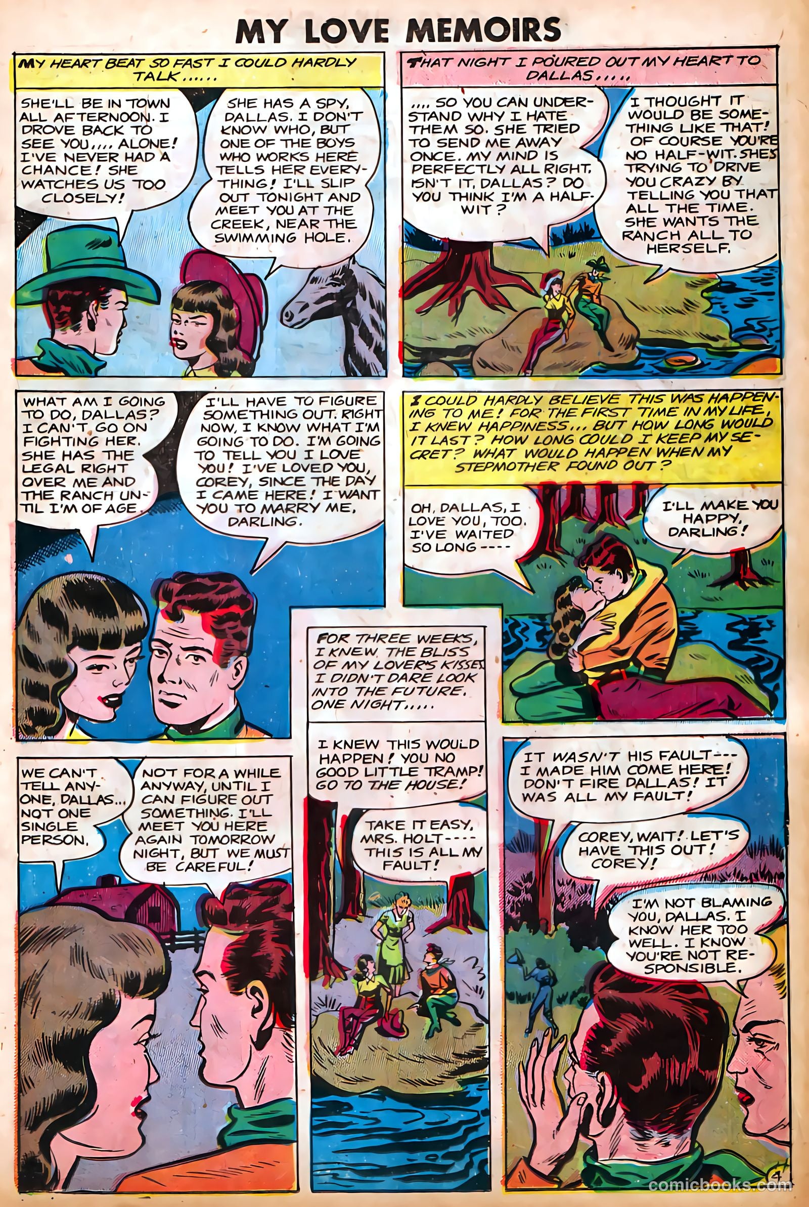 My Love Memoirs #12 (1950) — page 14 of 34