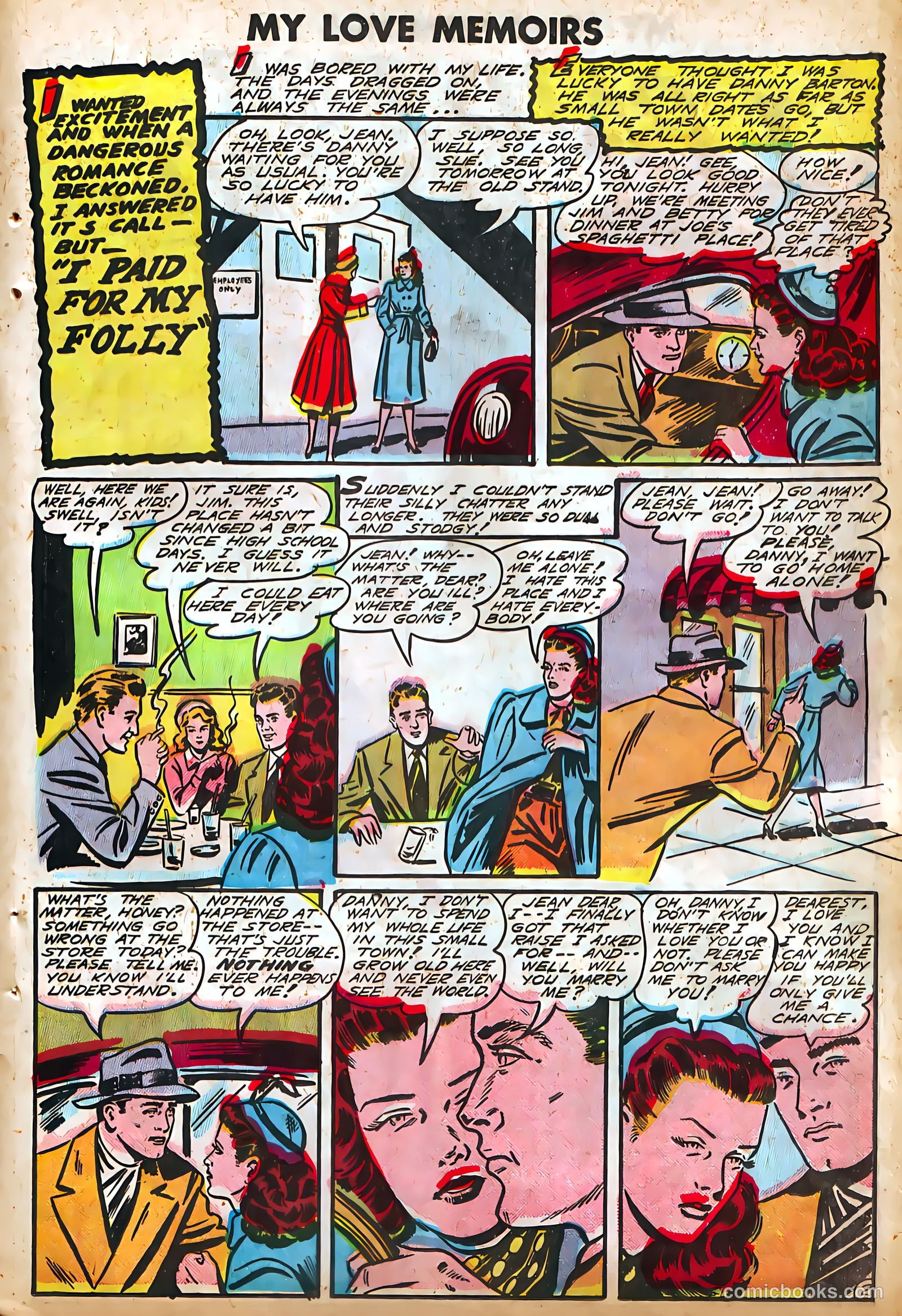My Love Memoirs #12 (1950) — page 24 of 34