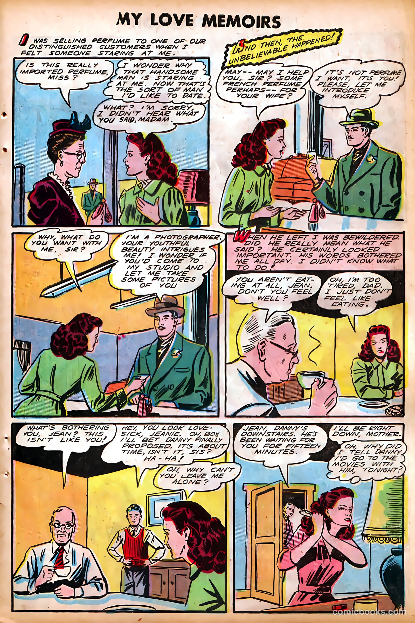 My Love Memoirs #12 (1950) — page 26 of 34