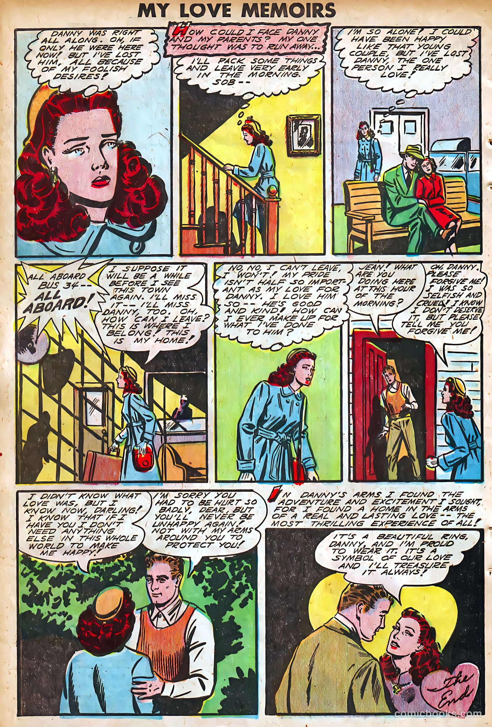My Love Memoirs #12 (1950) — page 31 of 34