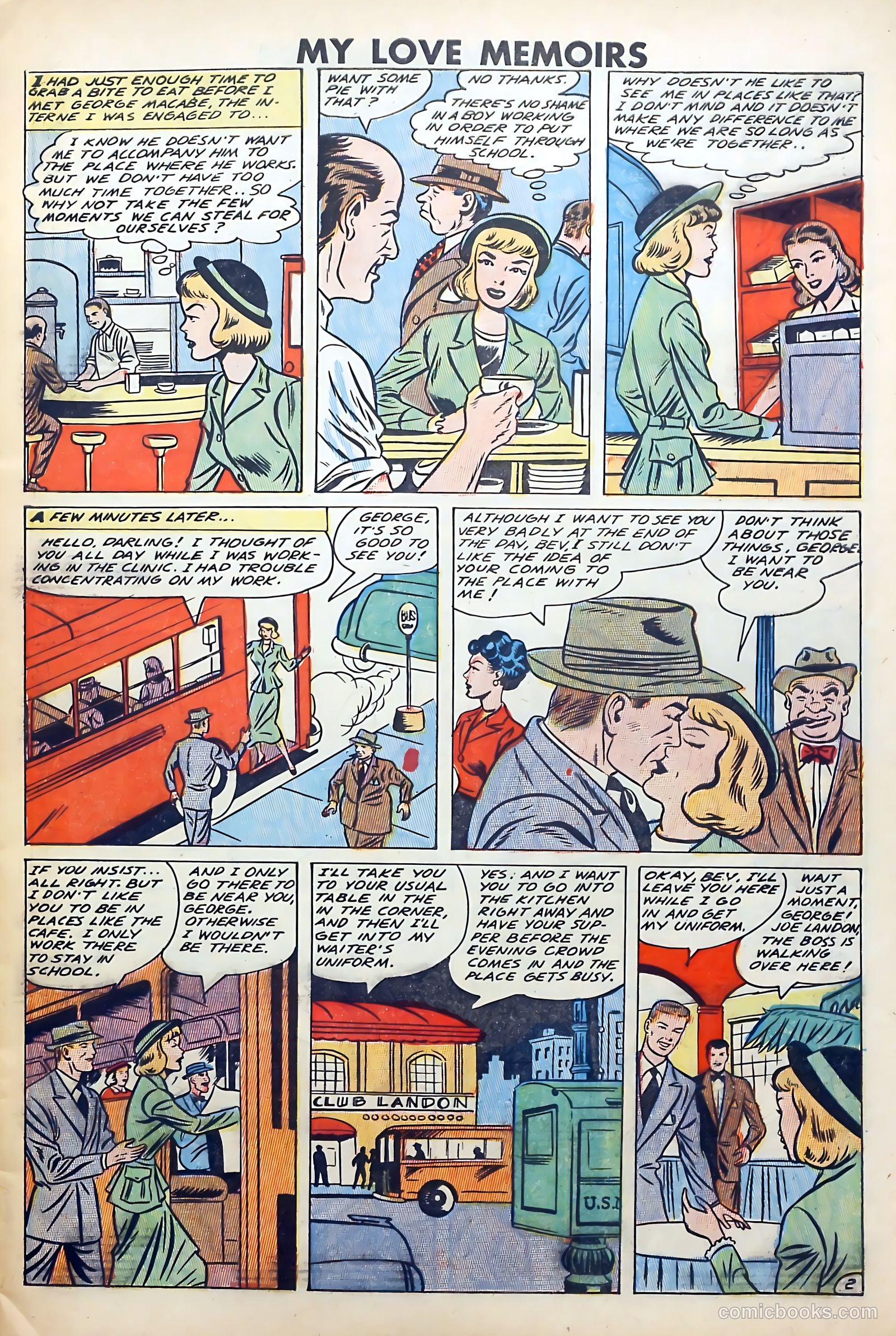 My Love Memoirs #9 (1949) — page 3 of 36