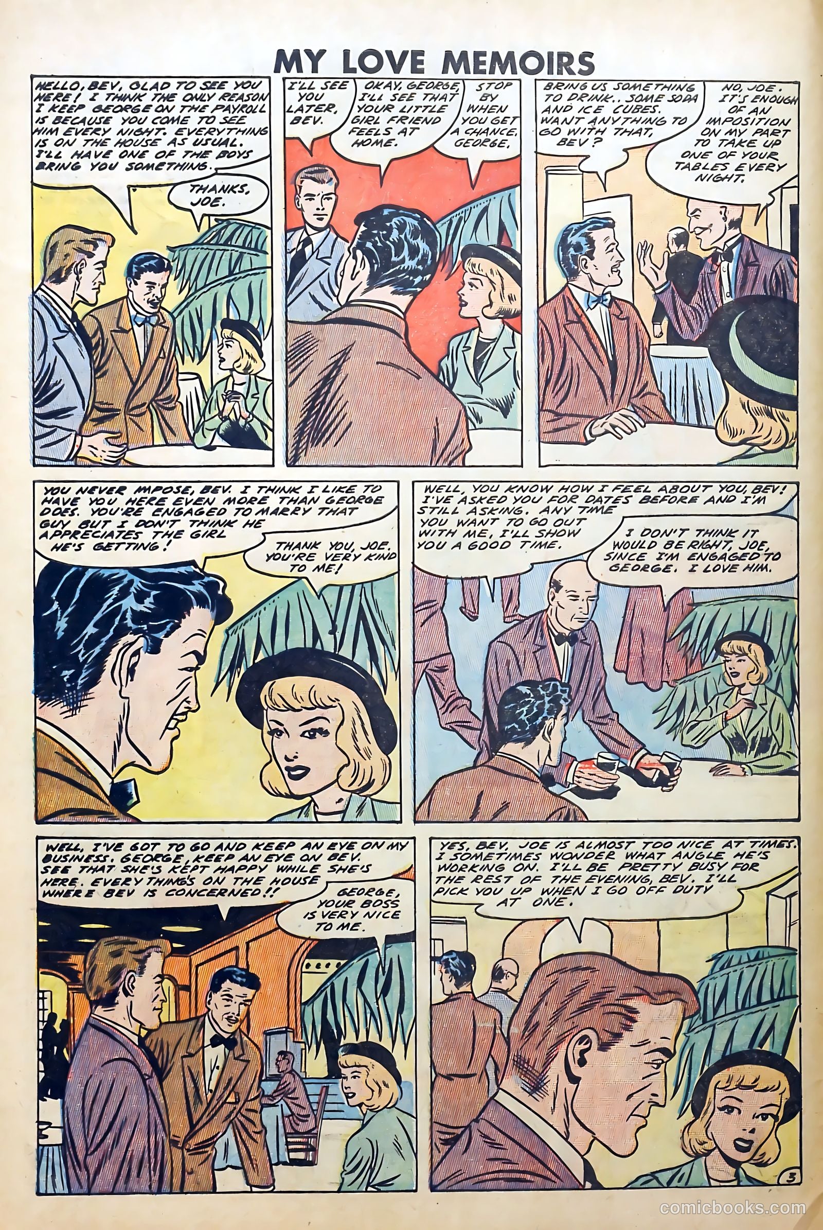 My Love Memoirs #9 (1949) — page 4 of 36