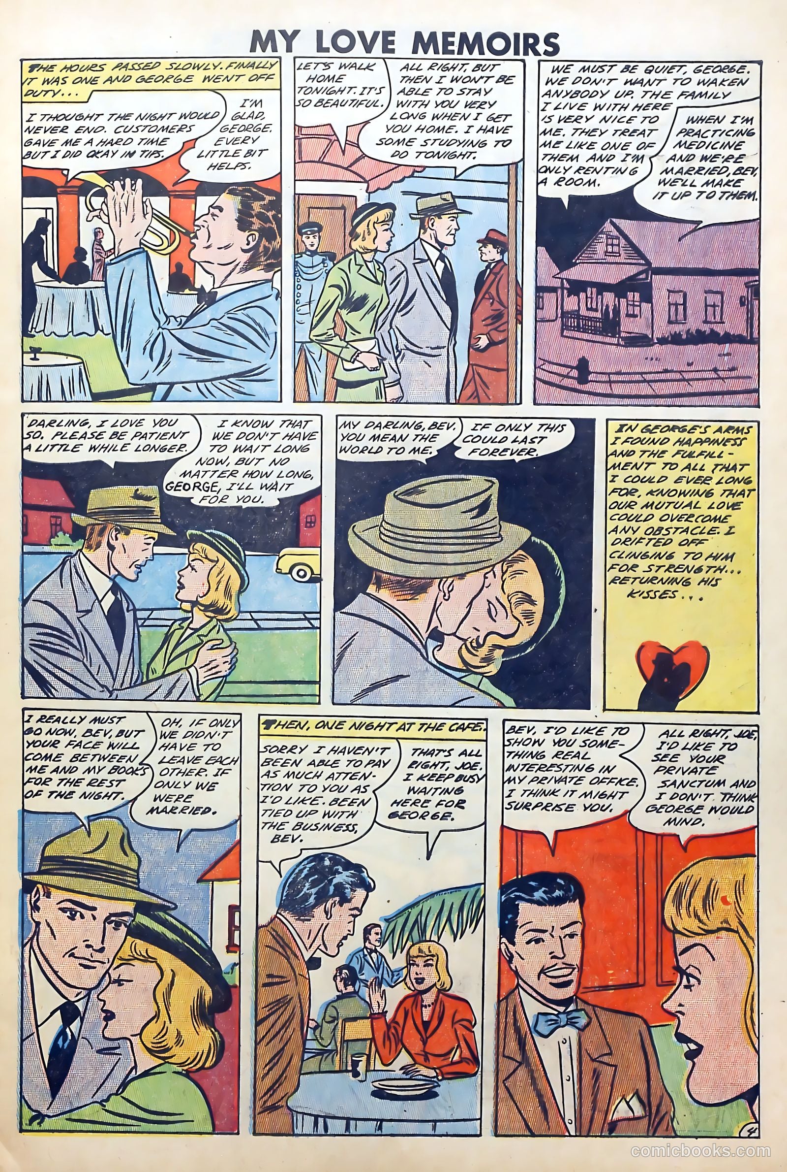 My Love Memoirs #9 (1949) — page 5 of 36