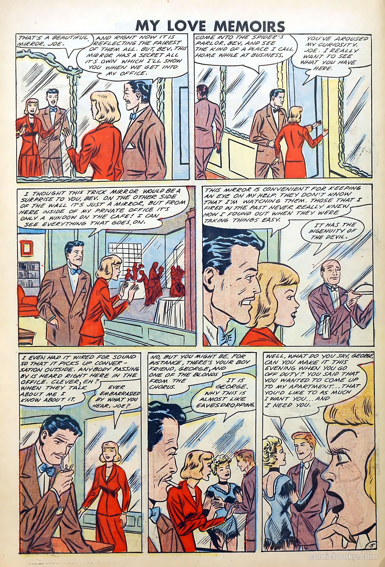 My Love Memoirs #9 (1949) — page 6 of 36