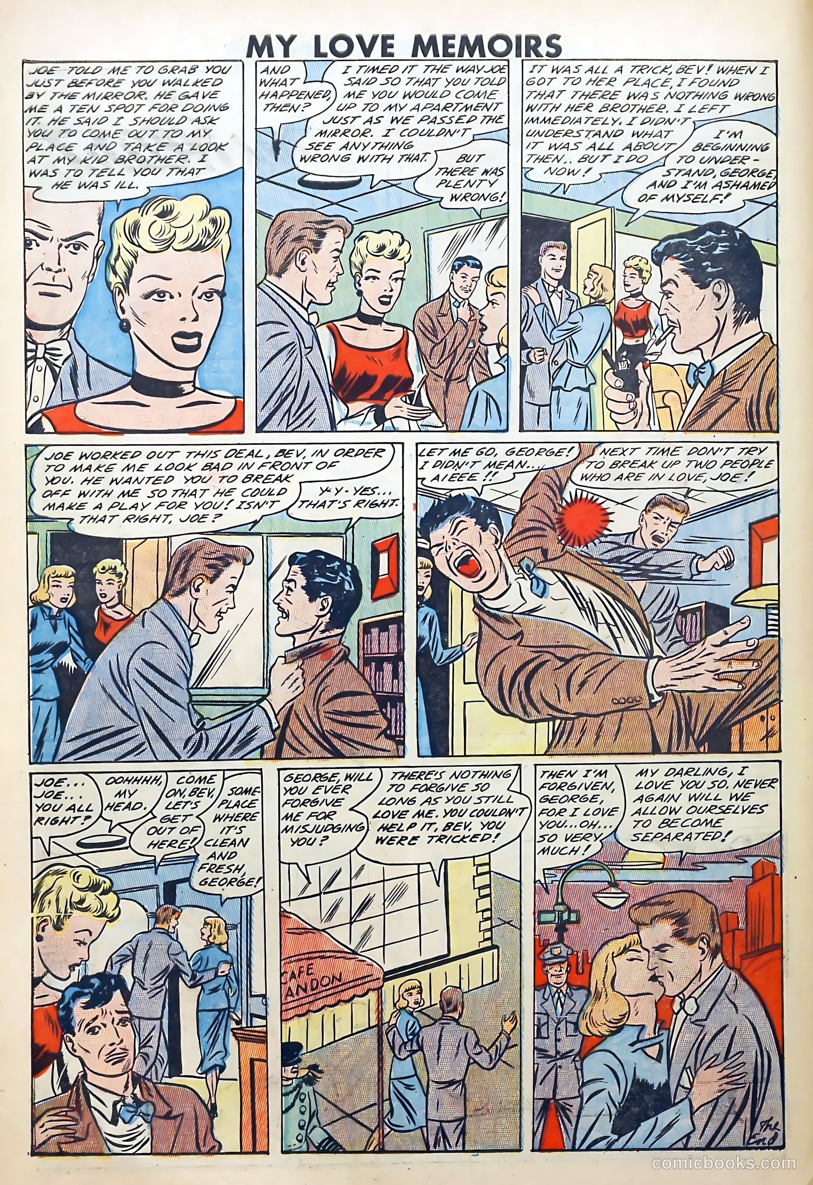 My Love Memoirs #9 (1949) — page 10 of 36