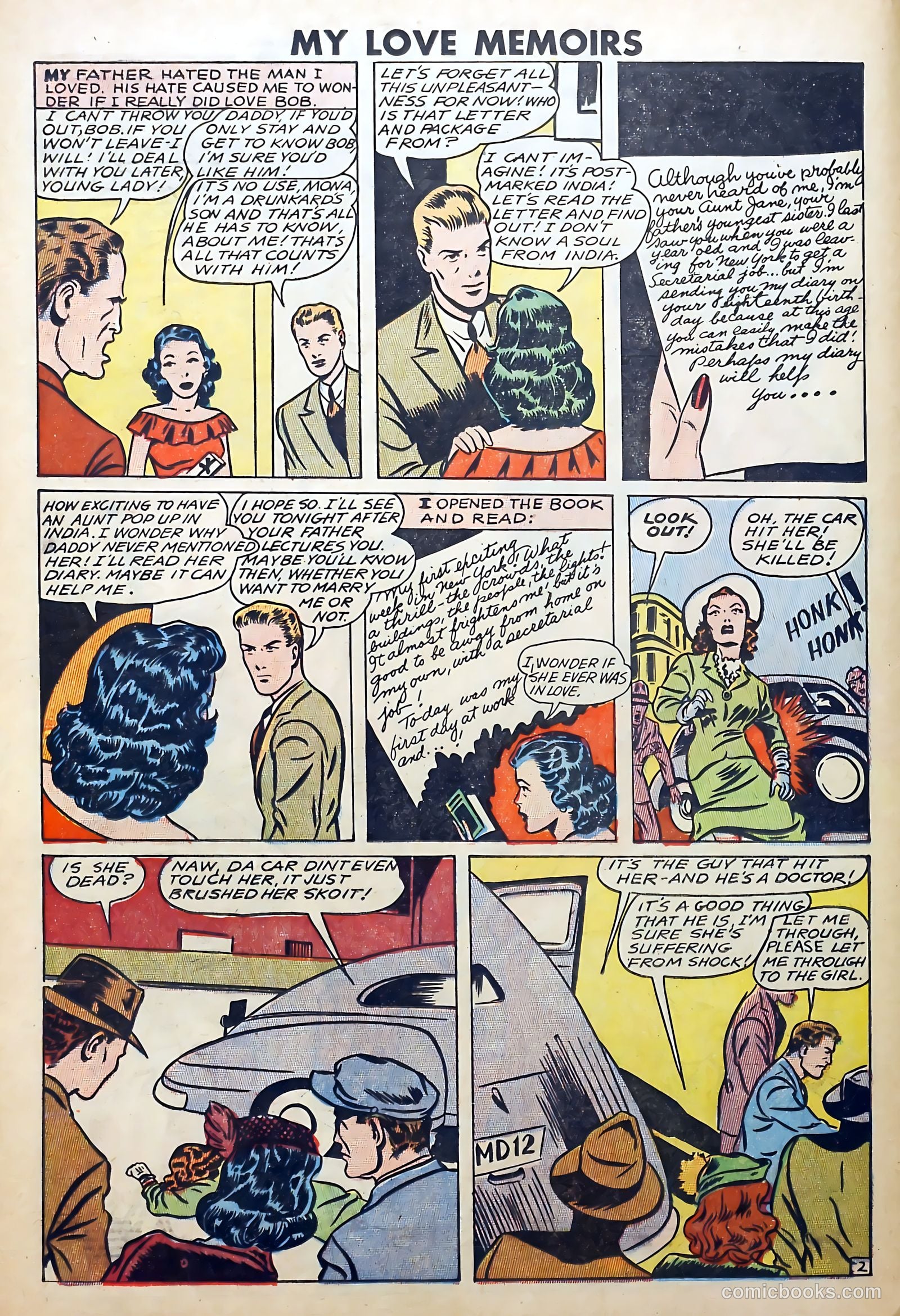 My Love Memoirs #9 (1949) — page 12 of 36