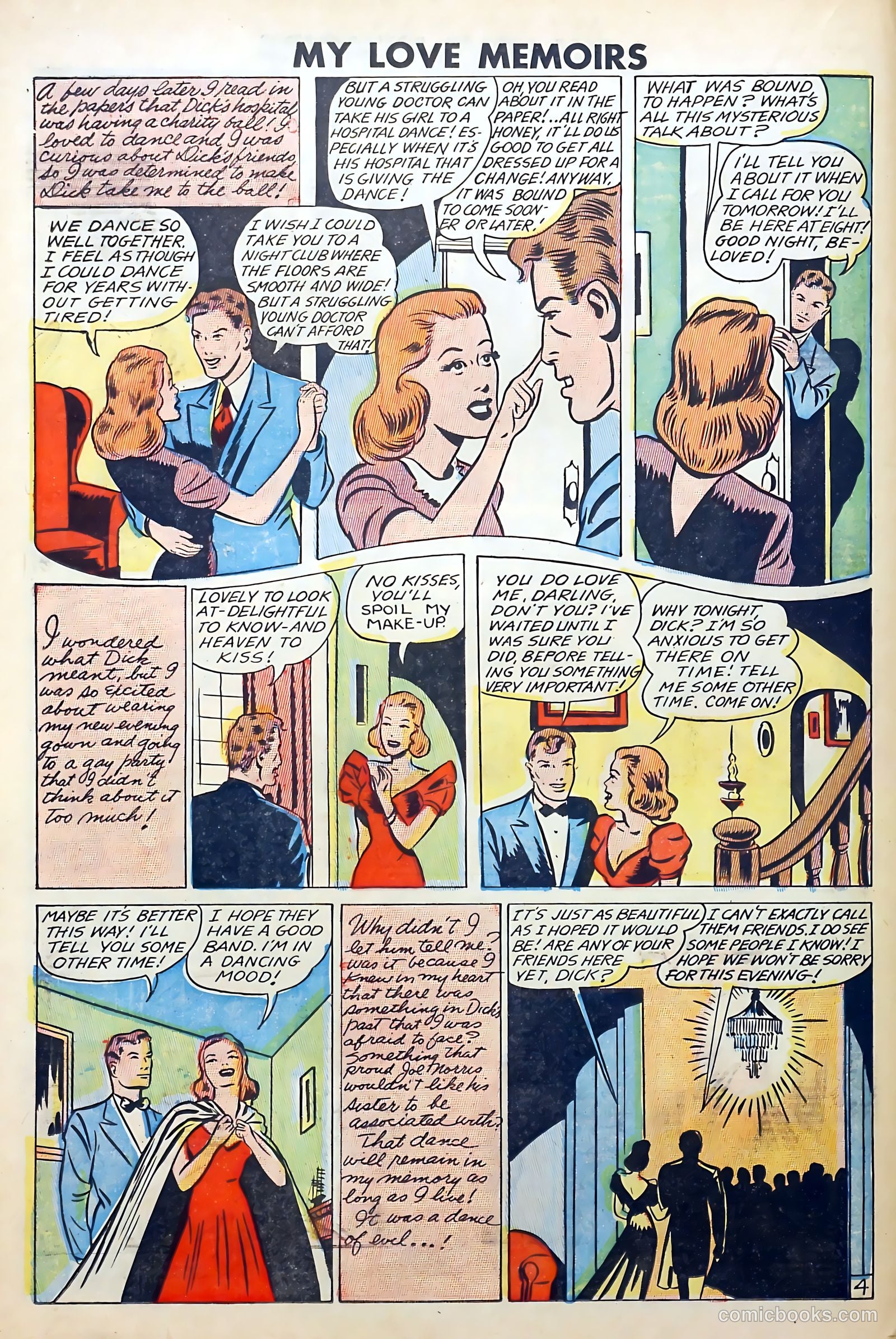 My Love Memoirs #9 (1949) — page 14 of 36