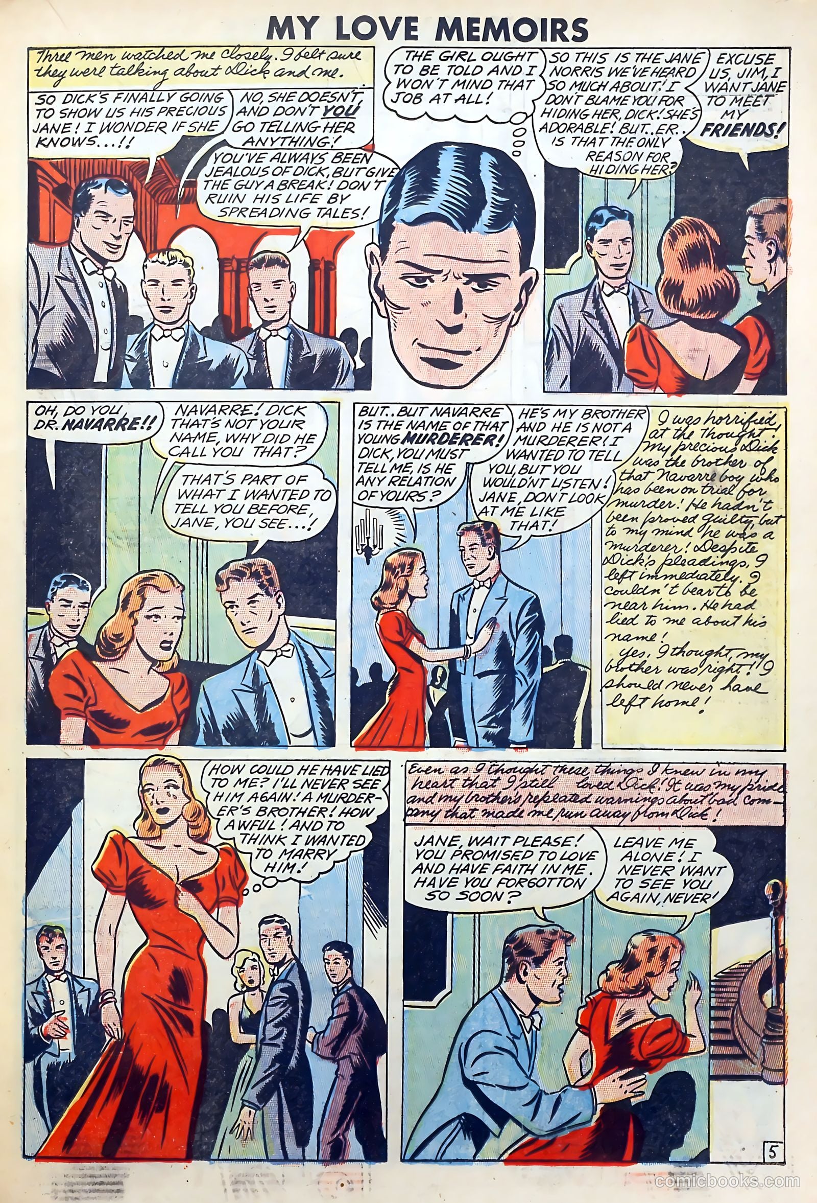 My Love Memoirs #9 (1949) — page 15 of 36