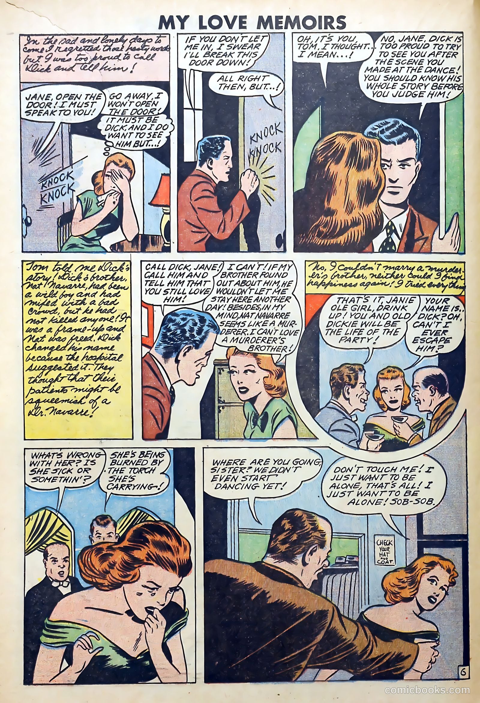My Love Memoirs #9 (1949) — page 16 of 36