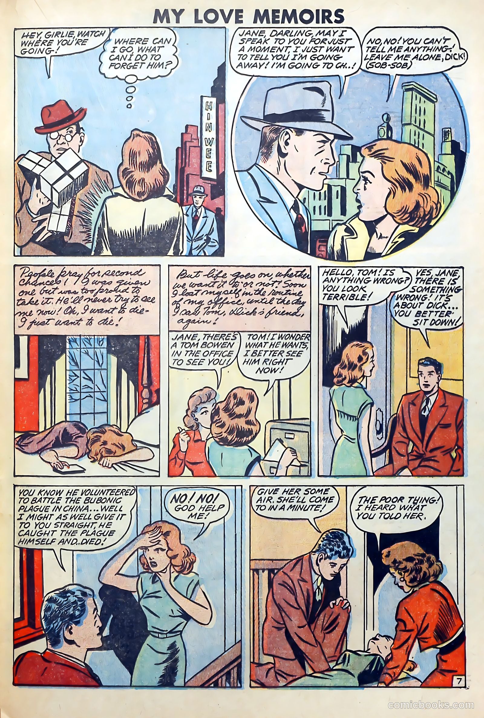 My Love Memoirs #9 (1949) — page 17 of 36