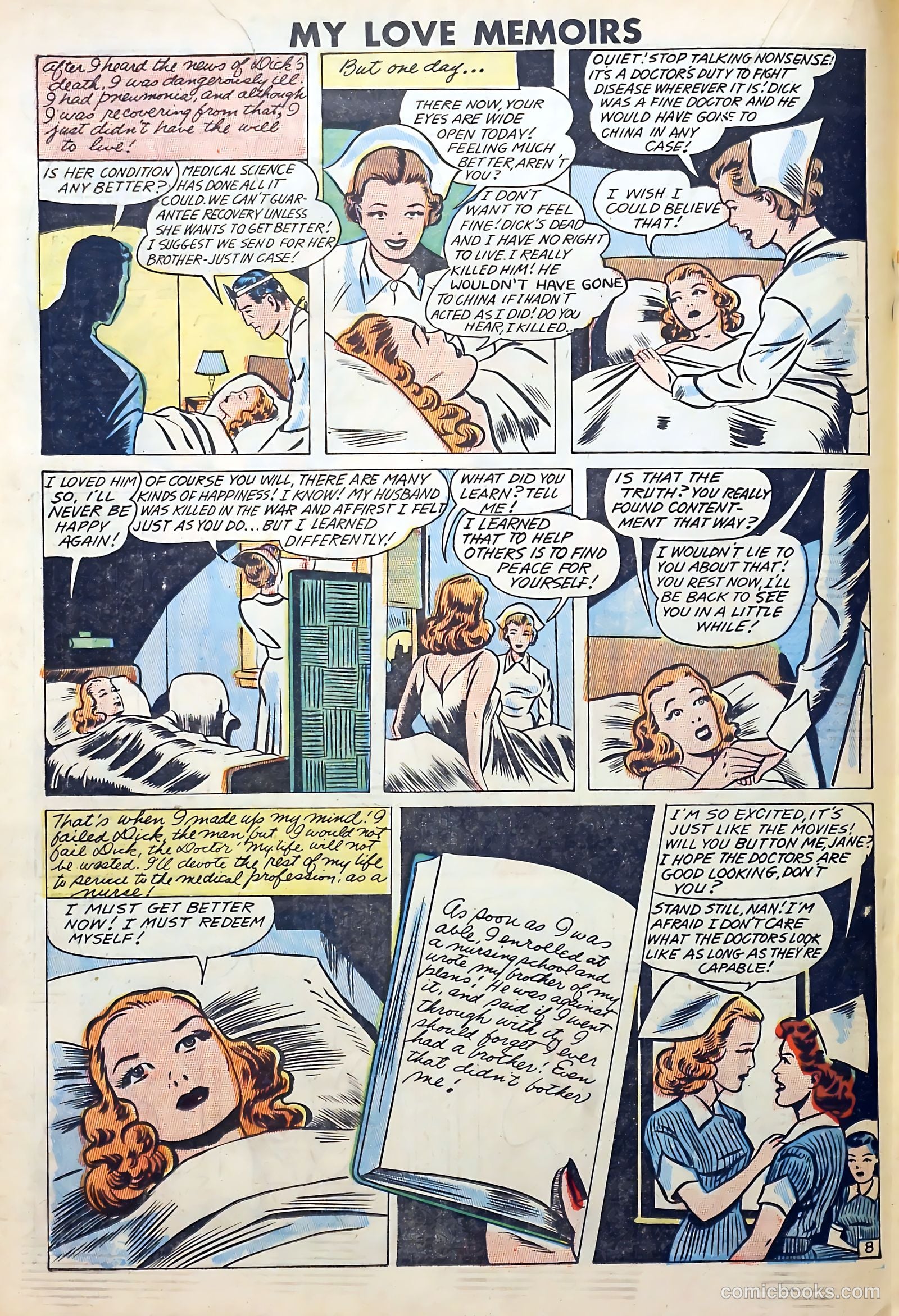 My Love Memoirs #9 (1949) — page 18 of 36