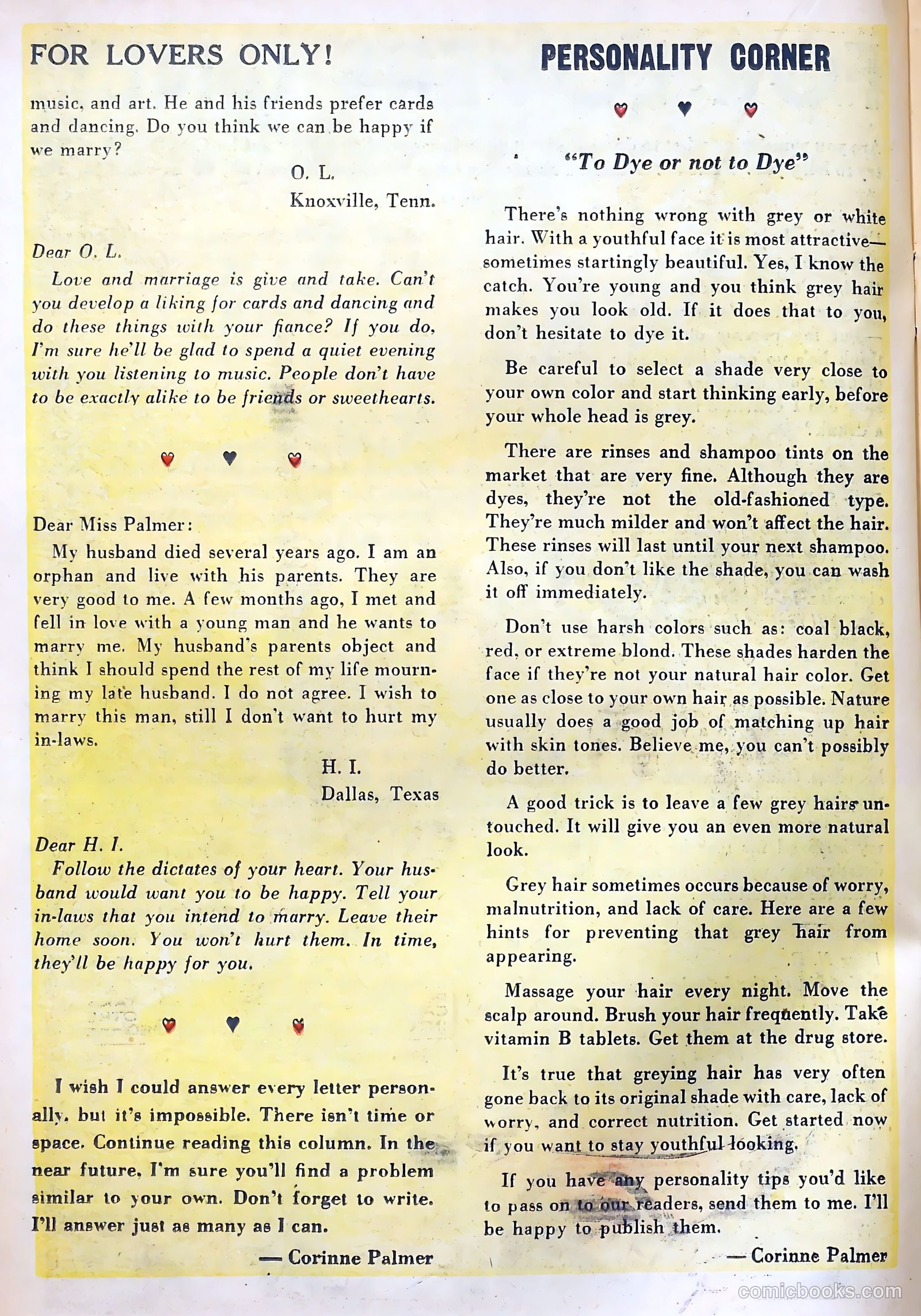 My Love Memoirs #9 (1949) — page 22 of 36