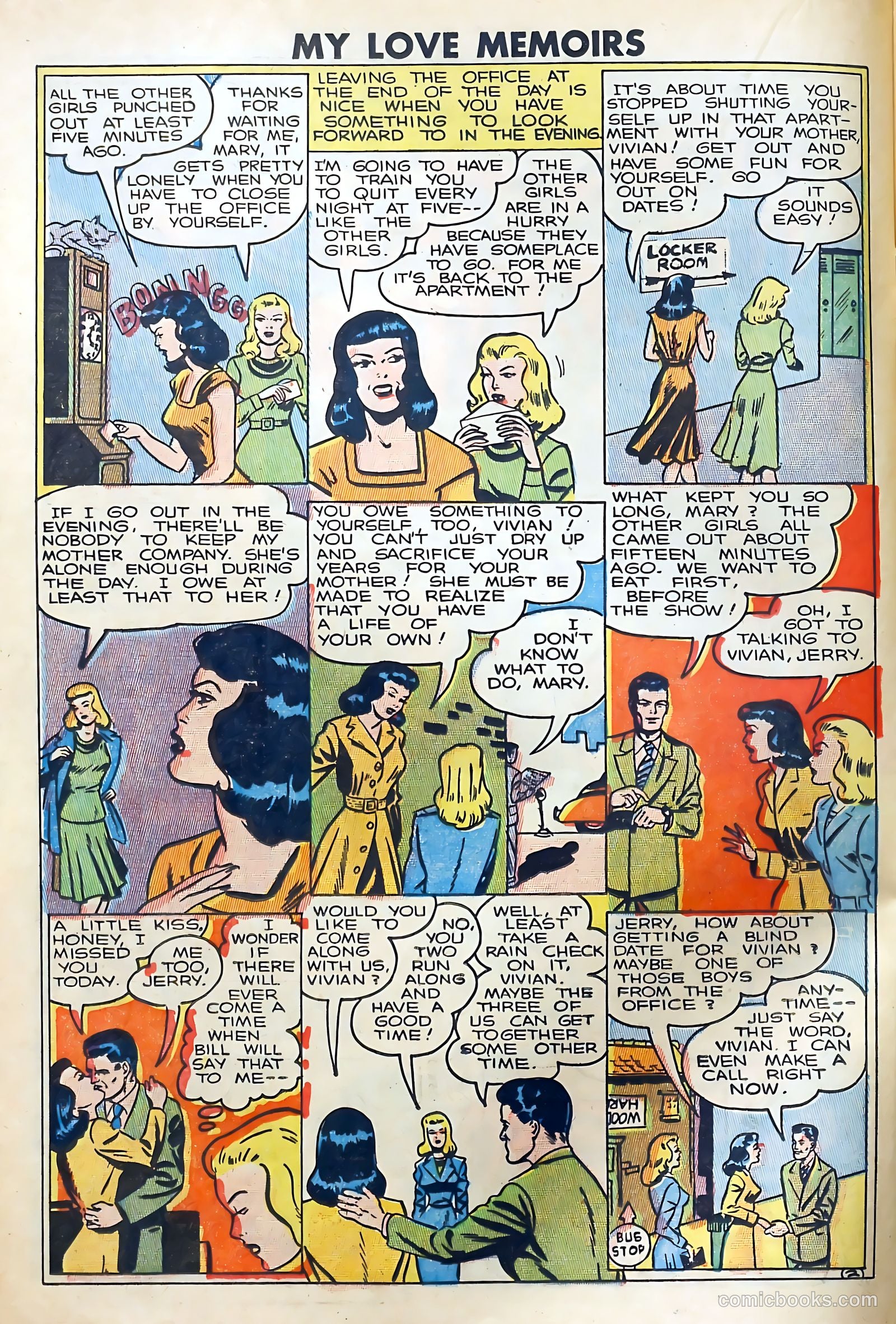 My Love Memoirs #9 (1949) — page 24 of 36