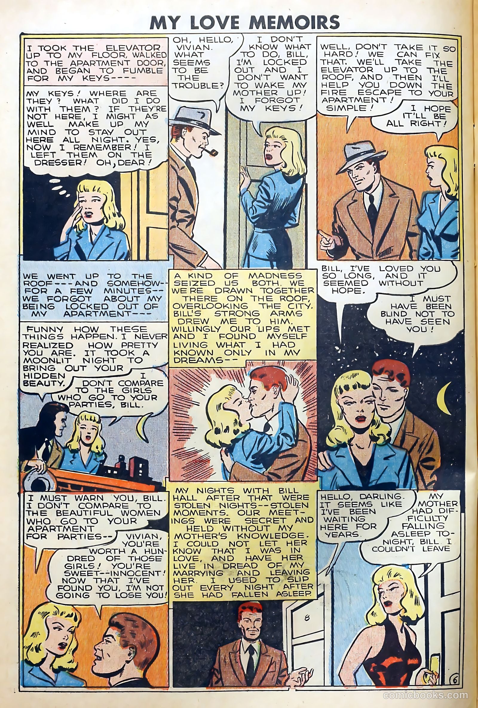 My Love Memoirs #9 (1949) — page 28 of 36