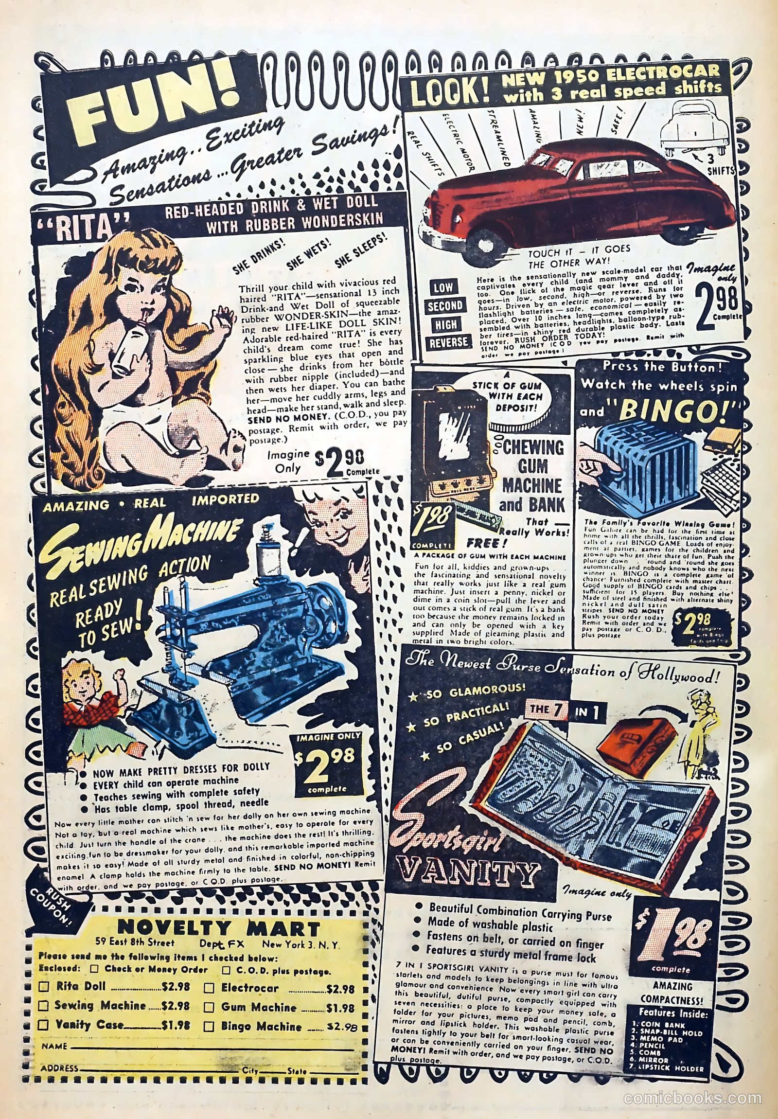 My Love Memoirs #9 (1949) — page 34 of 36