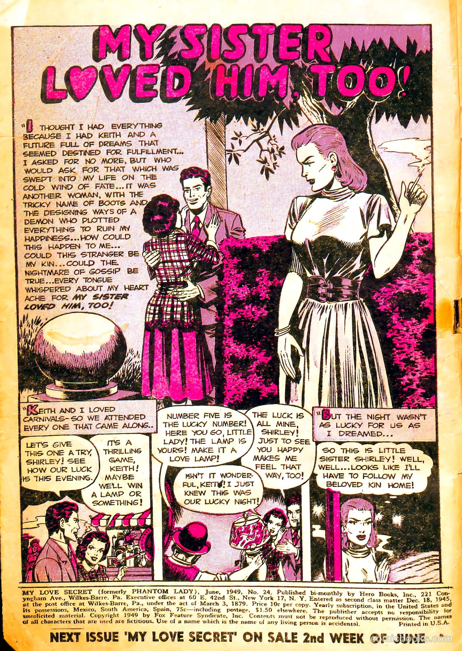 My Love Secret #24 (1949) — page 2 of 36