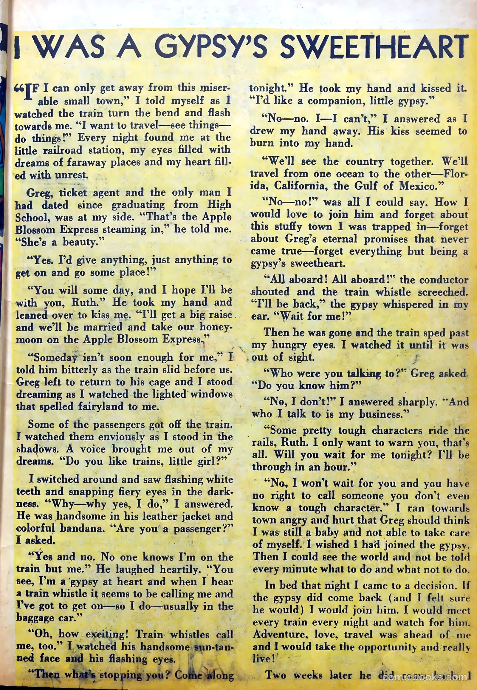 My Love Secret #24 (1949) — page 21 of 36