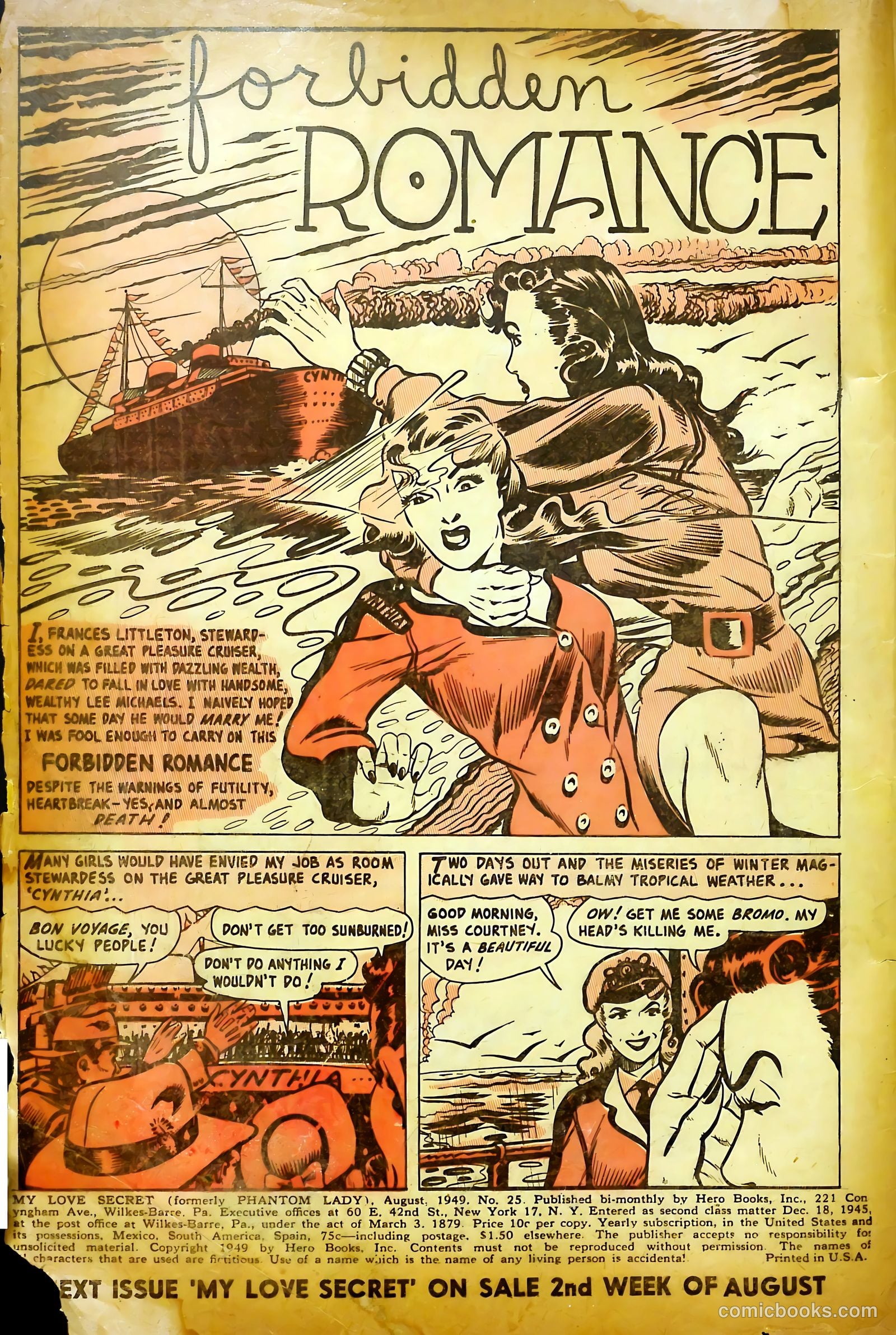 My Love Secret #25 (1949) — page 2 of 36