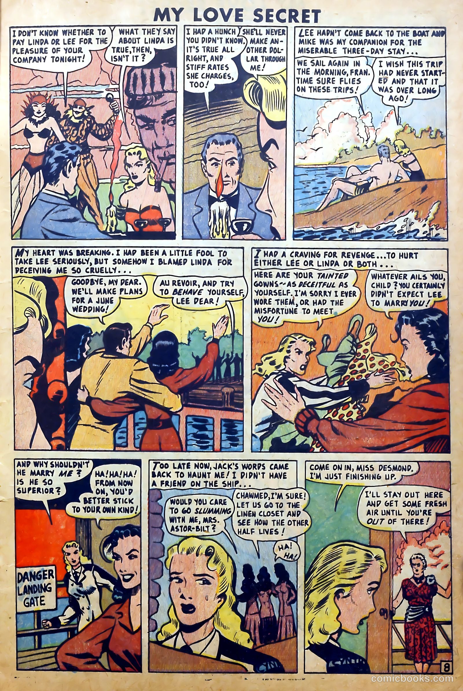 My Love Secret #25 (1949) — page 9 of 36