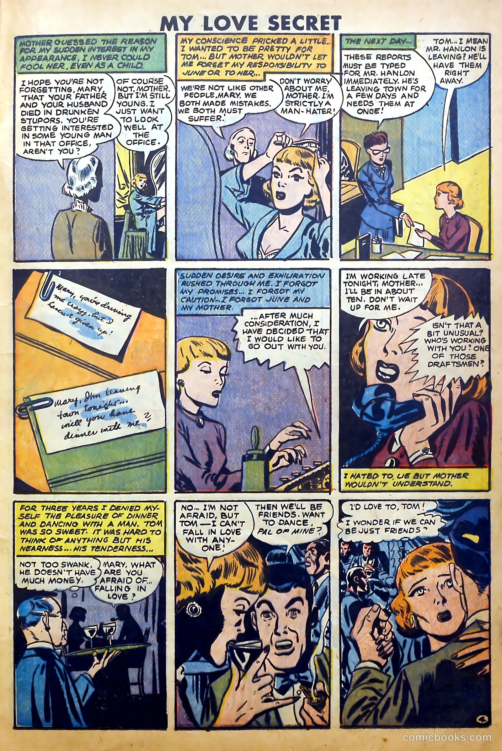 My Love Secret #25 (1949) — page 15 of 36