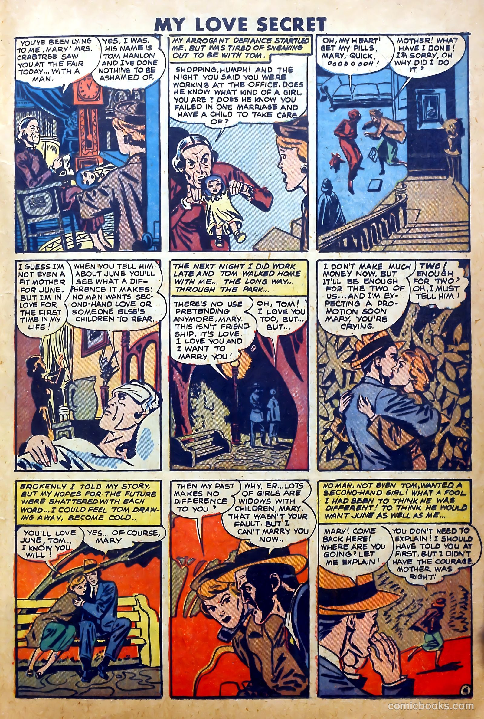 My Love Secret #25 (1949) — page 17 of 36