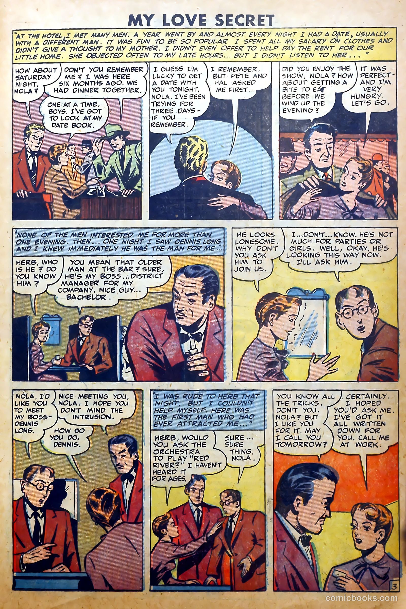 My Love Secret #25 (1949) — page 25 of 36