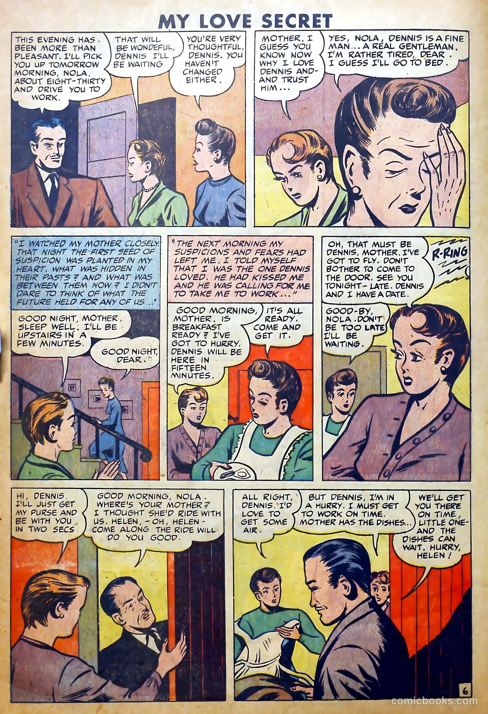 My Love Secret #25 (1949) — page 28 of 36