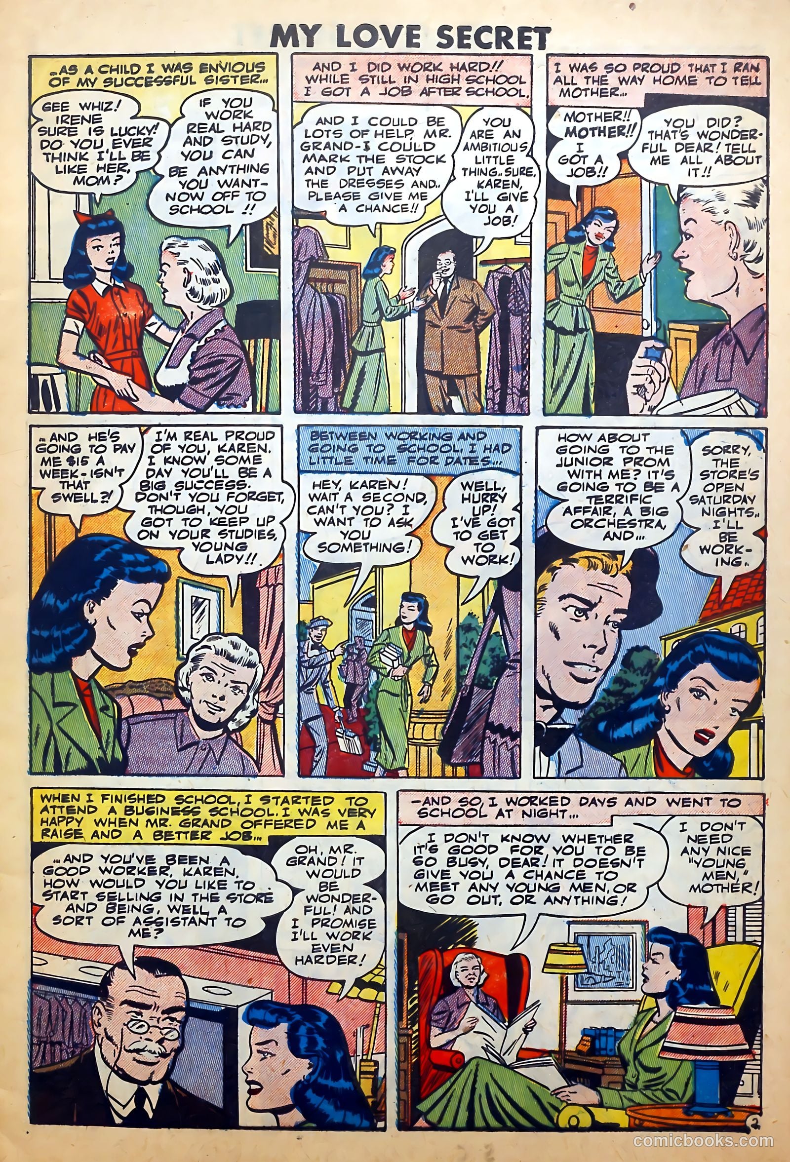 My Love Secret #26 (1949) — page 3 of 36