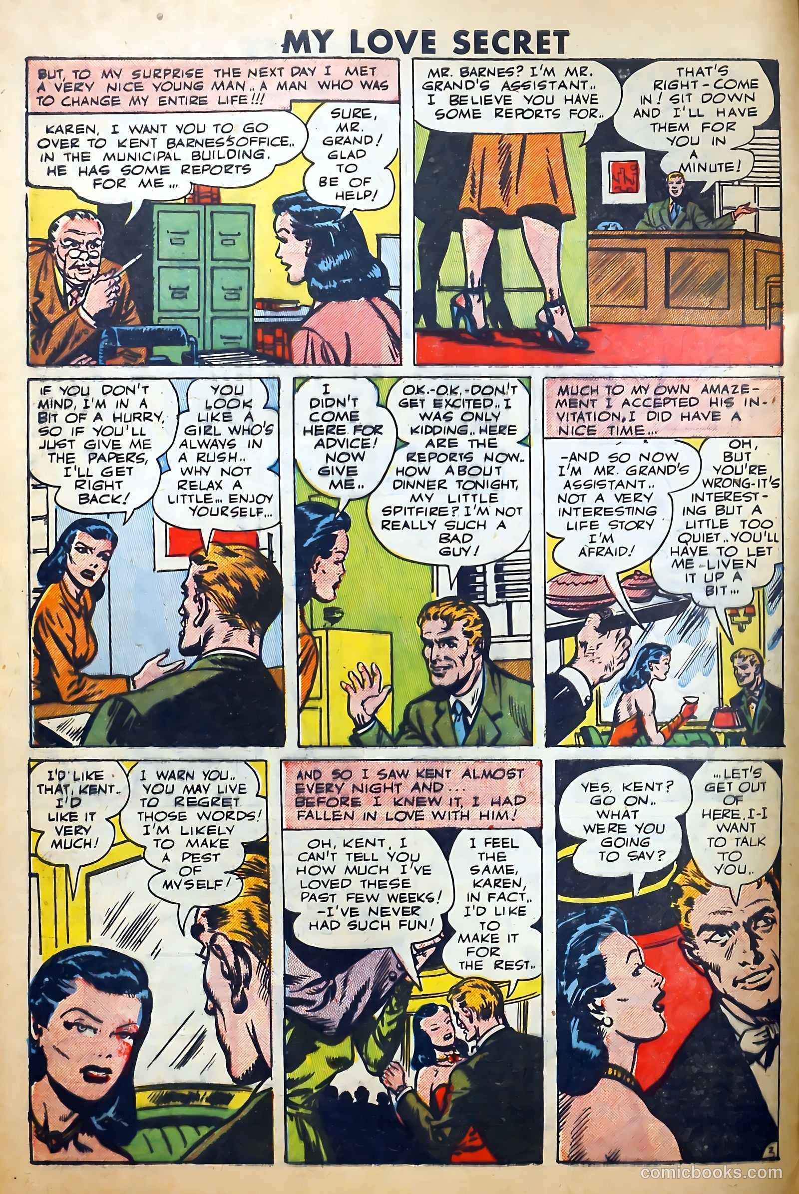 My Love Secret #26 (1949) — page 4 of 36