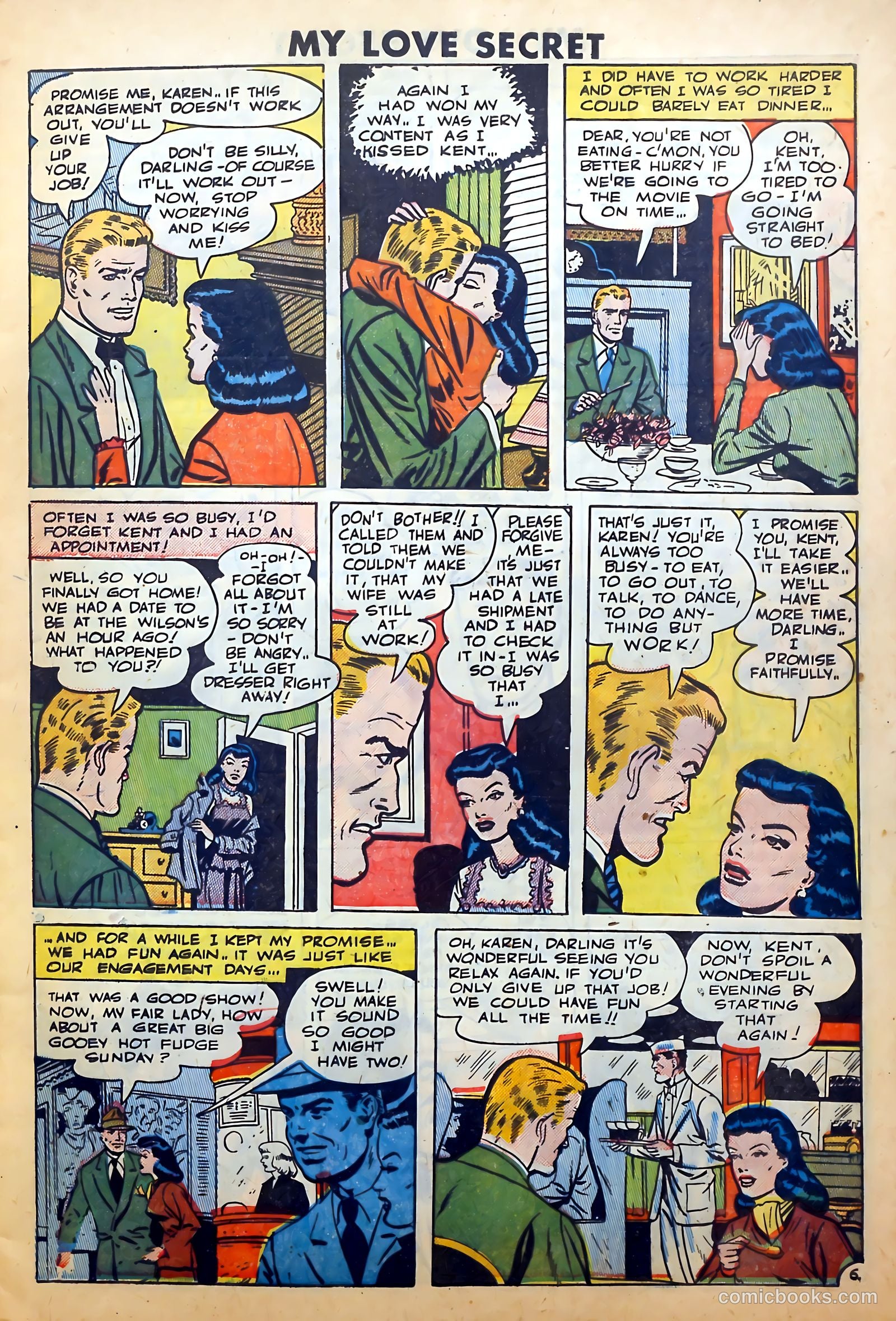 My Love Secret #26 (1949) — page 7 of 36