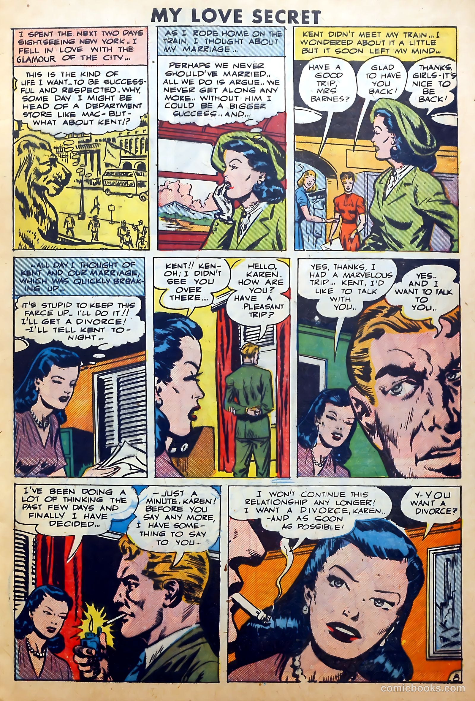My Love Secret #26 (1949) — page 9 of 36