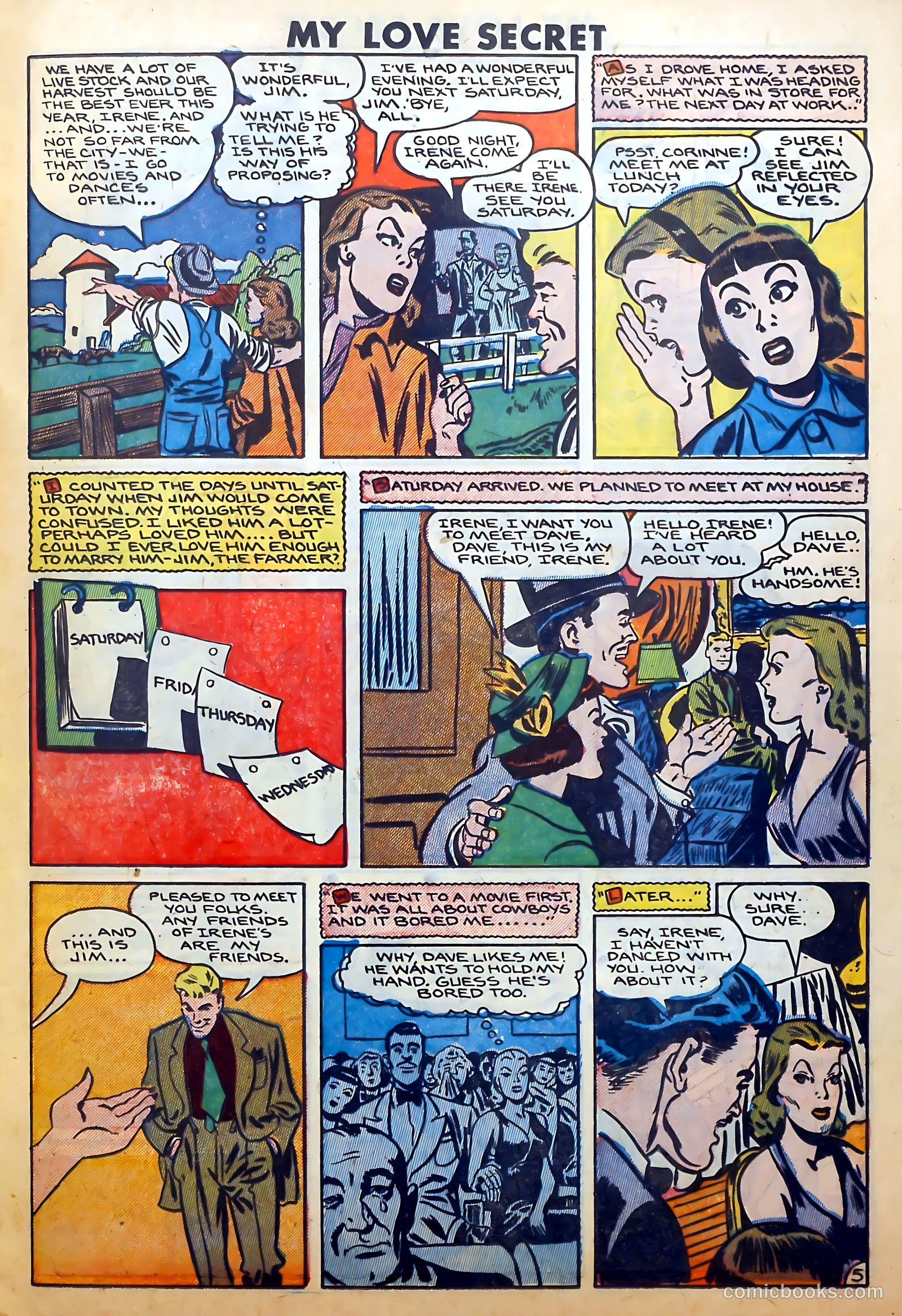 My Love Secret #26 (1949) — page 15 of 36