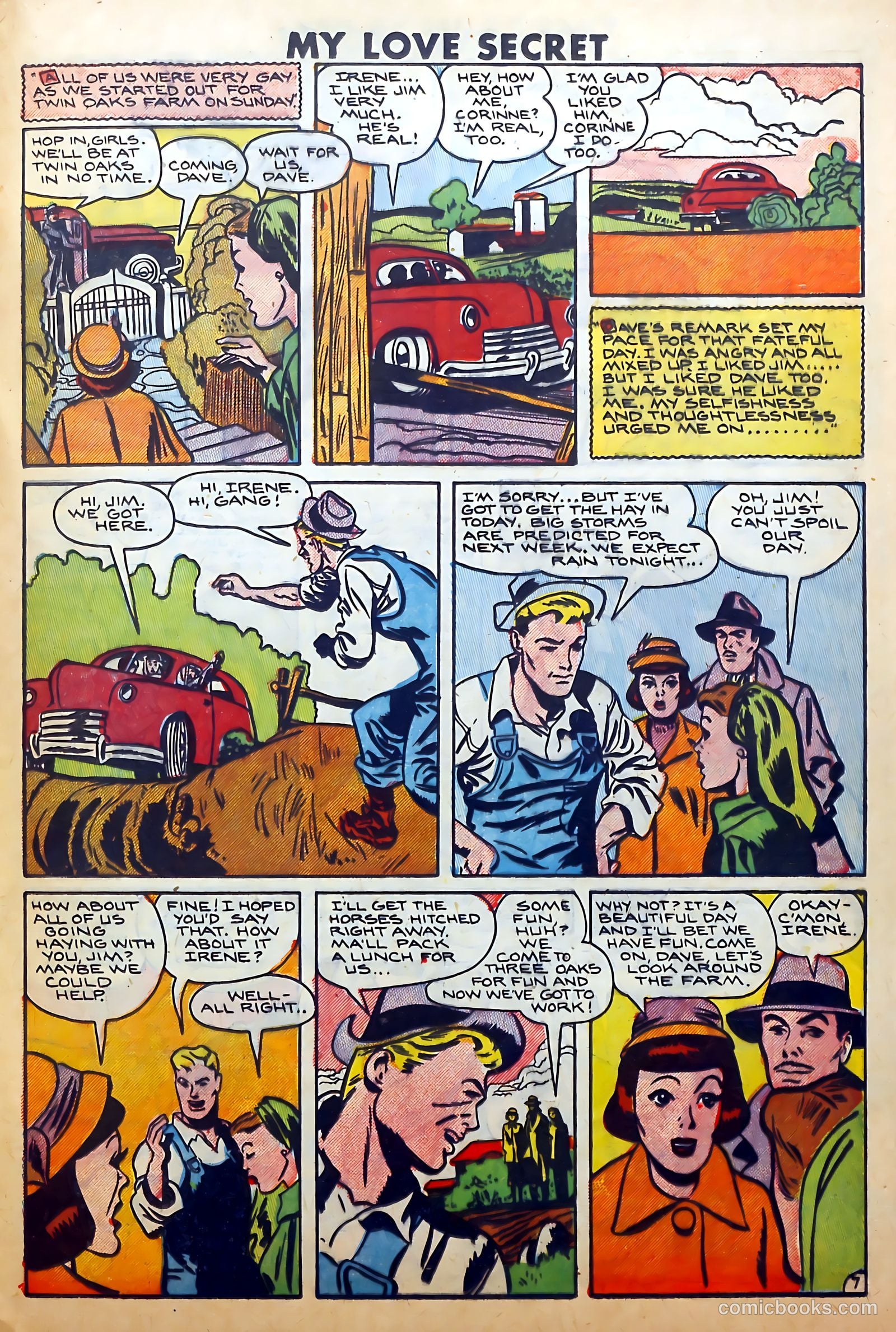 My Love Secret #26 (1949) — page 17 of 36