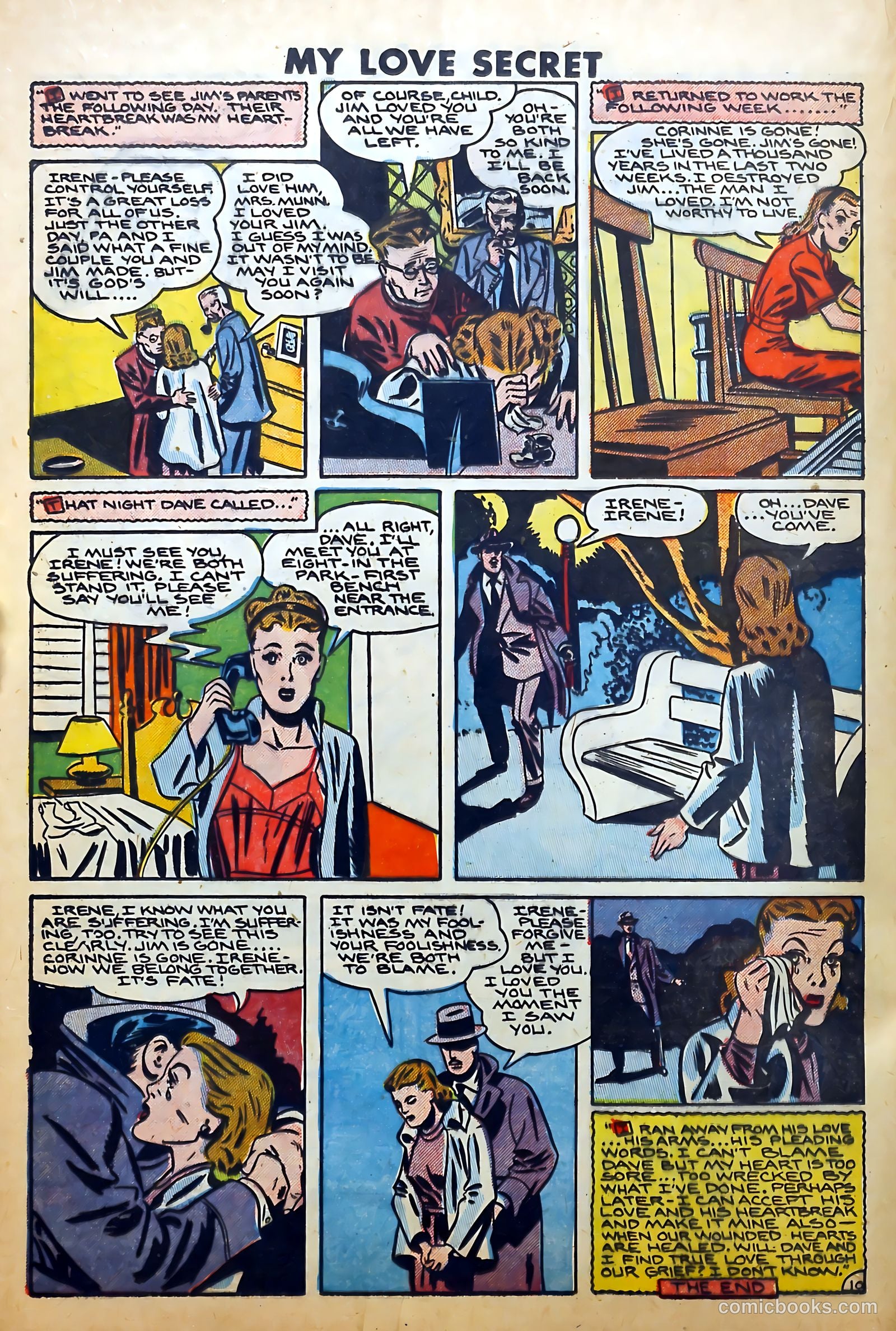 My Love Secret #26 (1949) — page 20 of 36