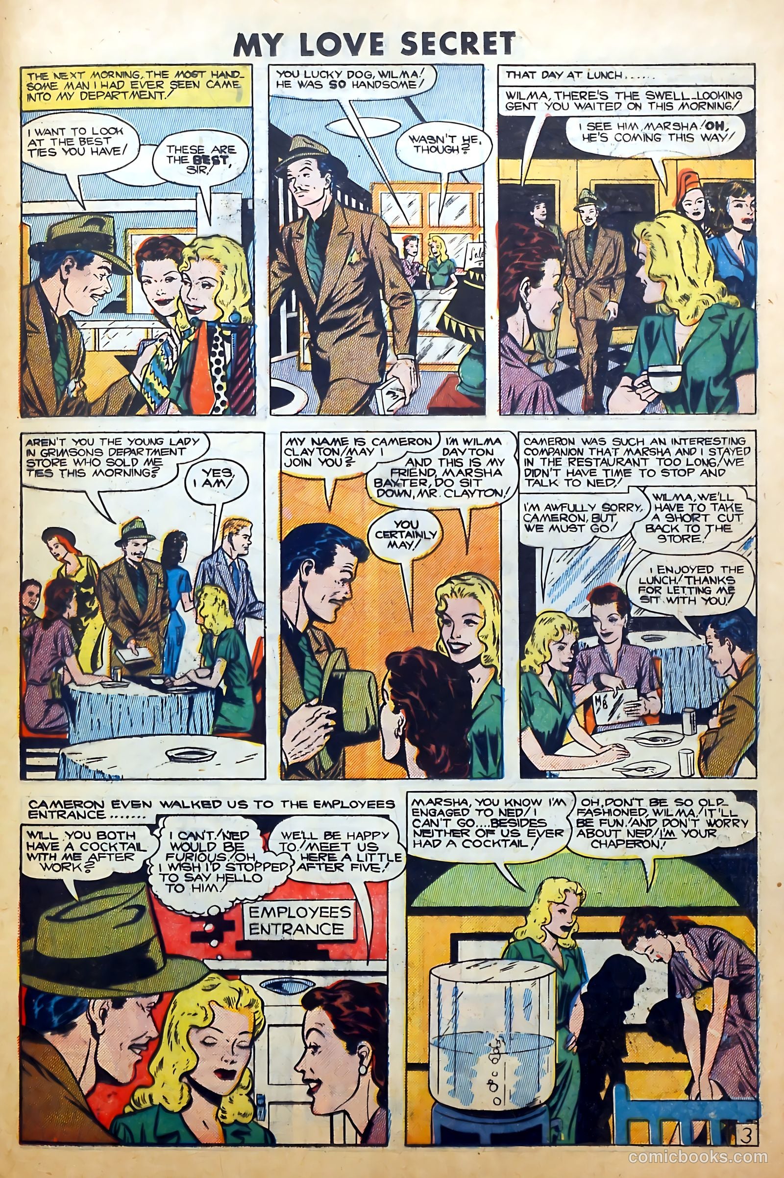 My Love Secret #26 (1949) — page 25 of 36