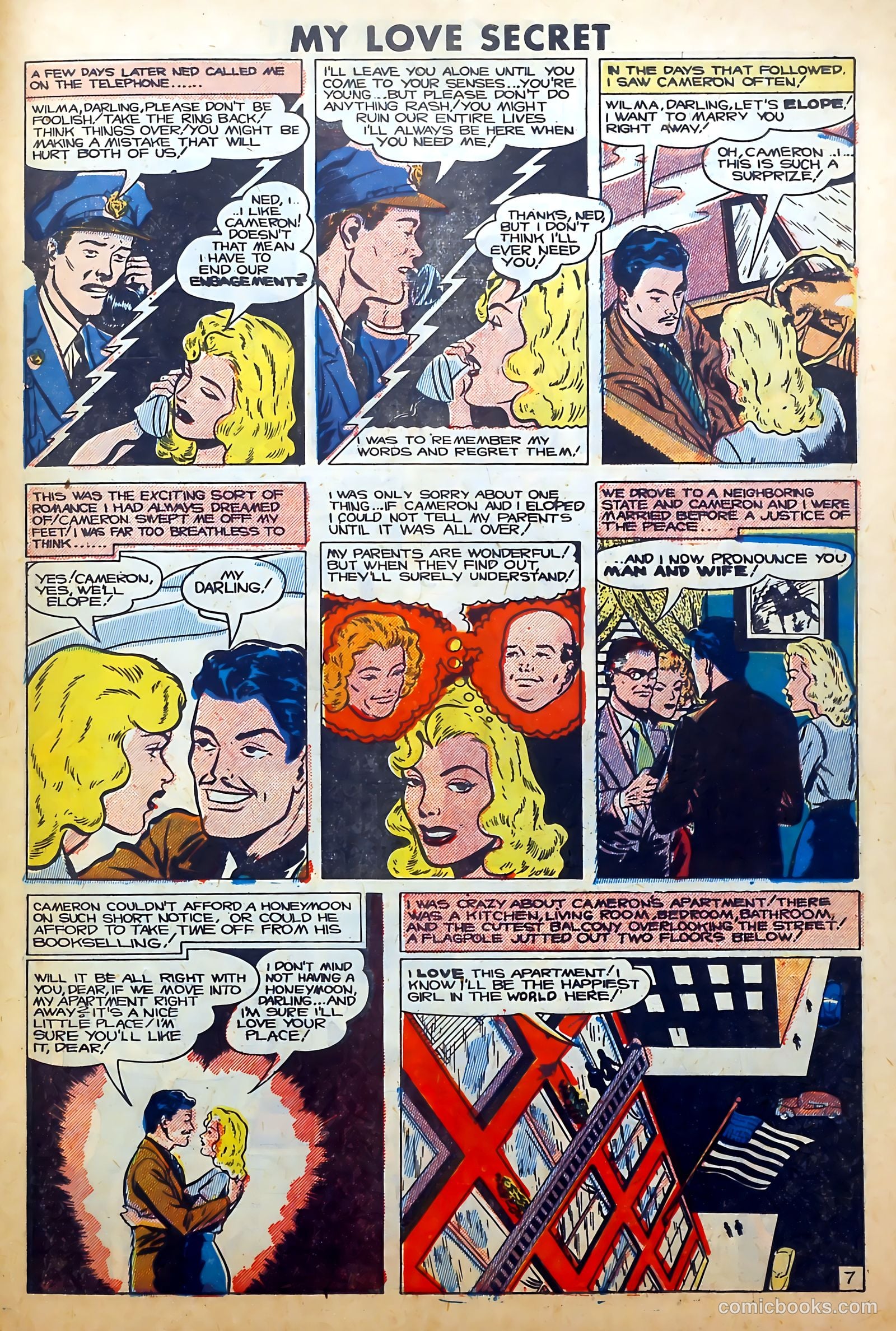 My Love Secret #26 (1949) — page 29 of 36