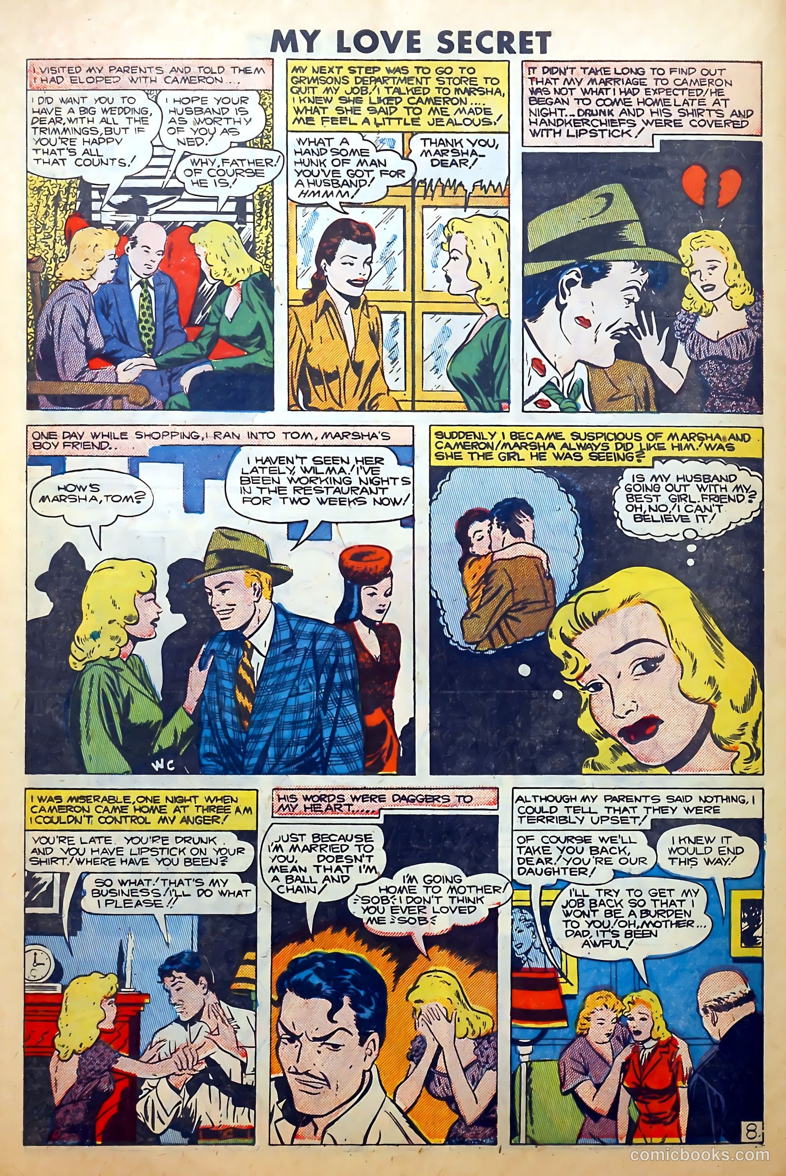 My Love Secret #26 (1949) — page 30 of 36