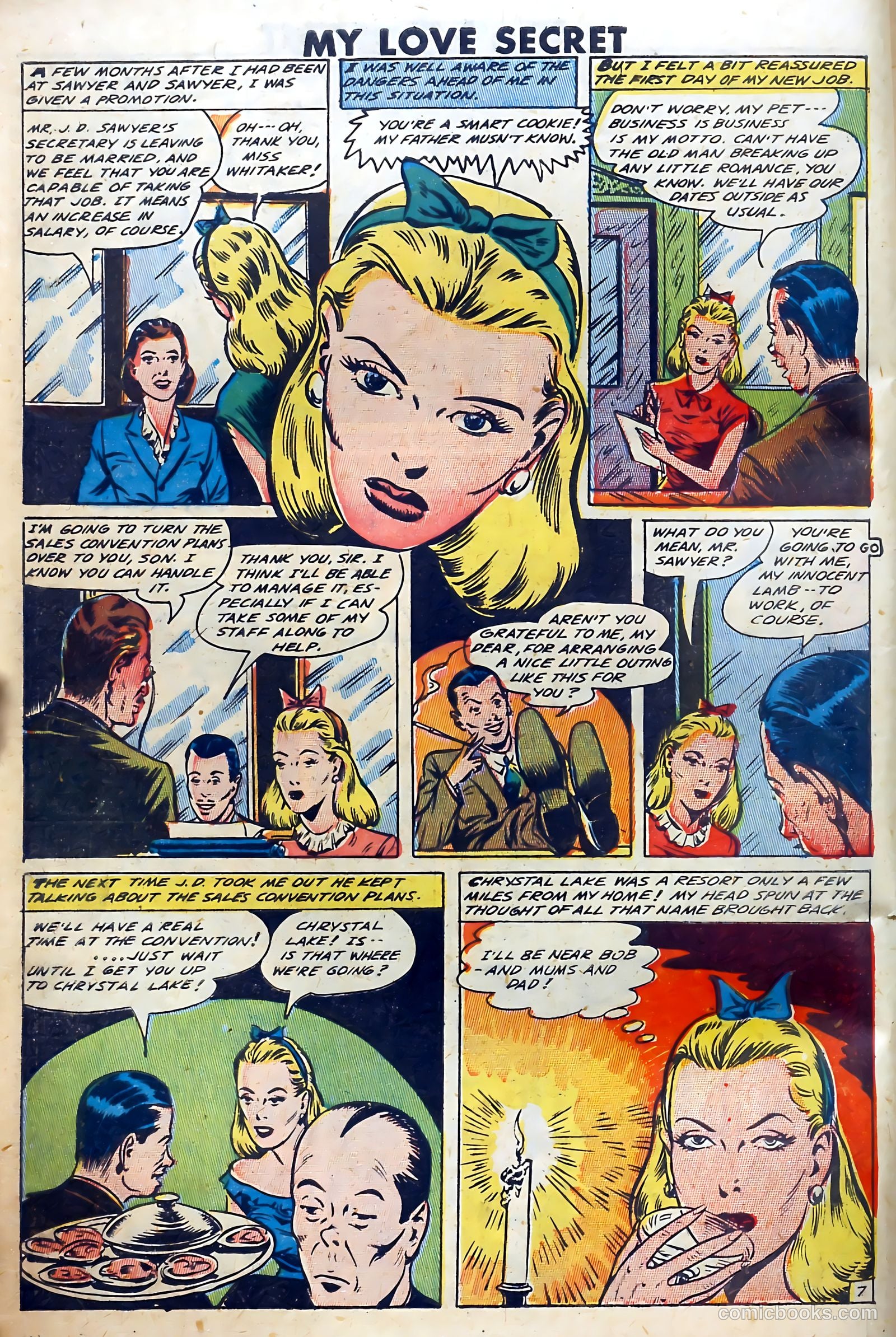 My Love Secret #27 (1949) — page 8 of 36