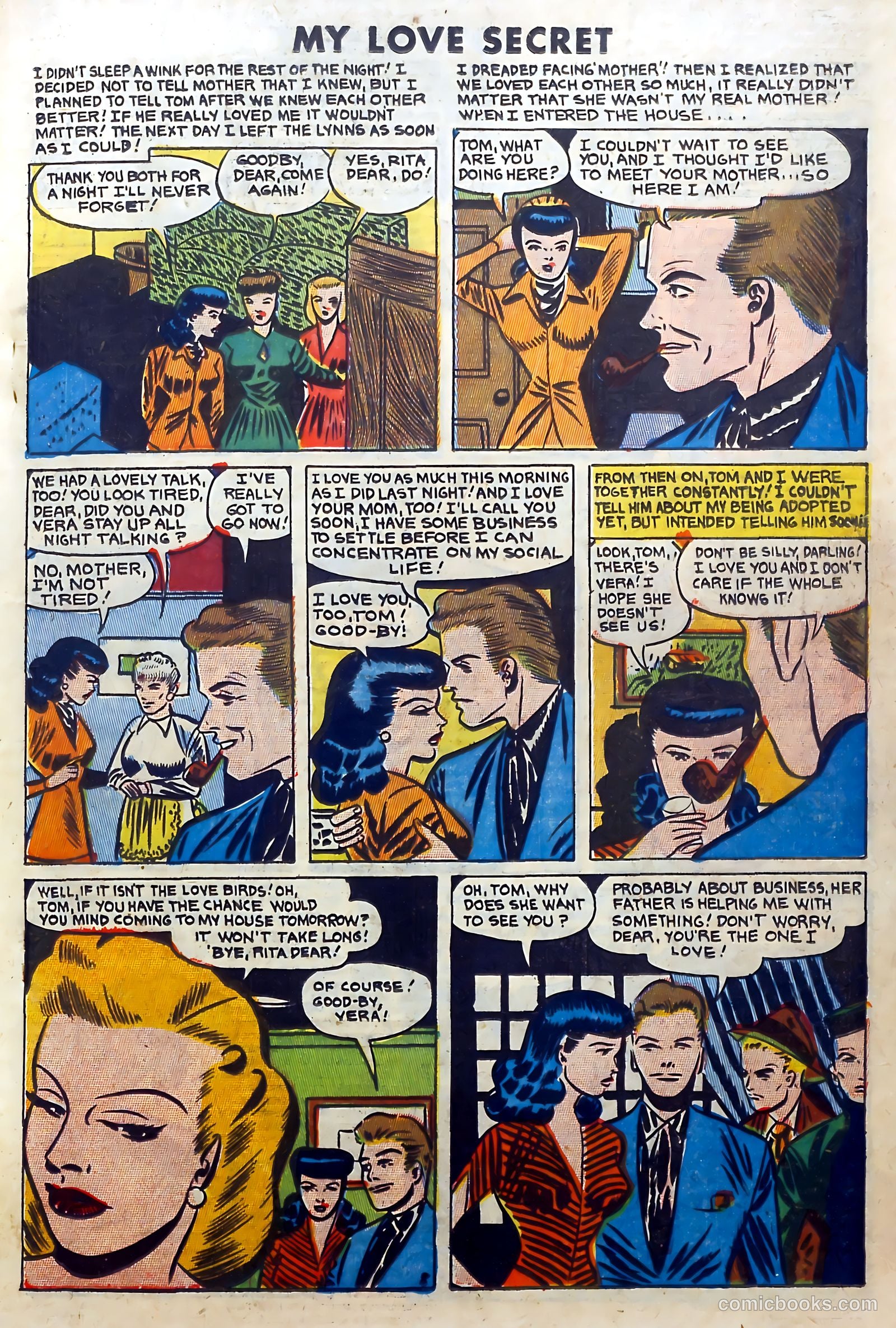 My Love Secret #27 (1949) — page 19 of 36