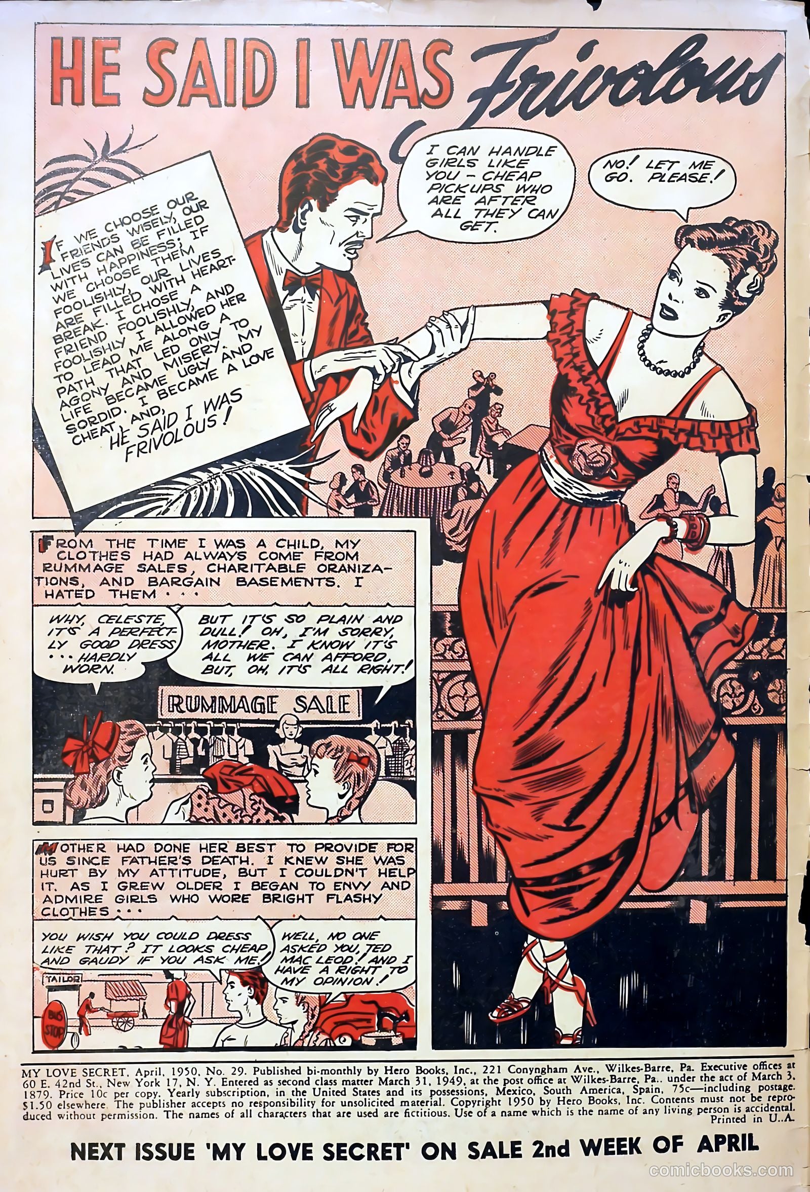 My Love Secret #29 (1950) — page 2 of 36